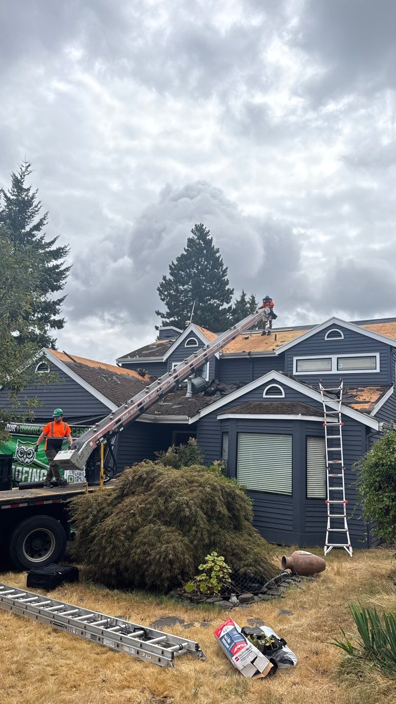 Residential Roofing Installation using GAF HDZ Shingles by Roofing Formula LLC