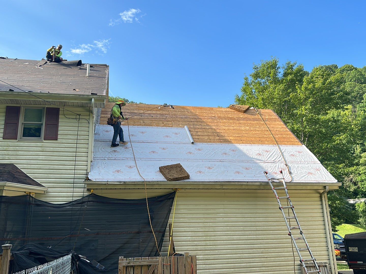 Residential Roofing Installation using Metal by Mr. Roofer