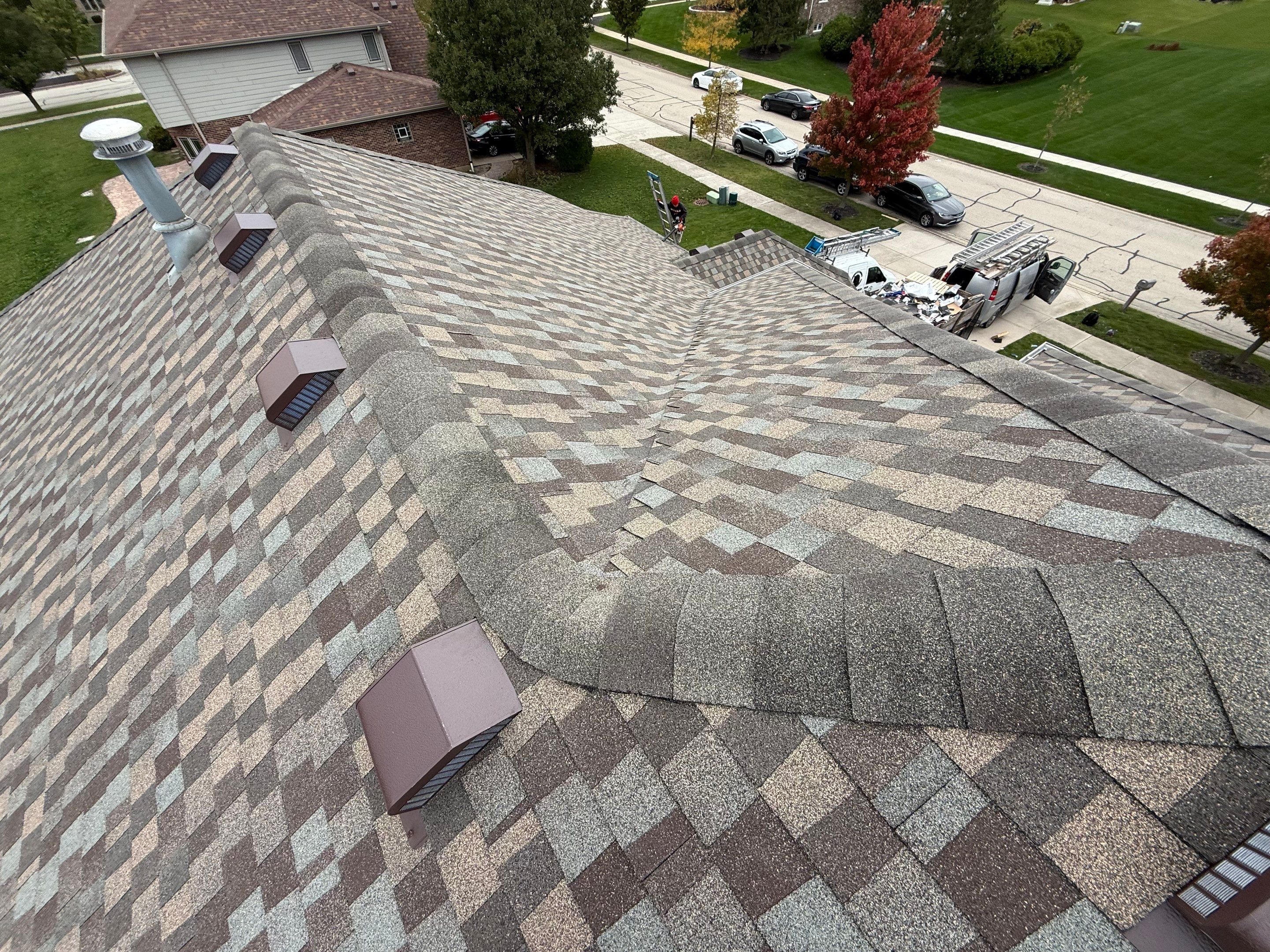 GAF Cedar Falls Roof and Velux windows by Optimal Home Improvement 