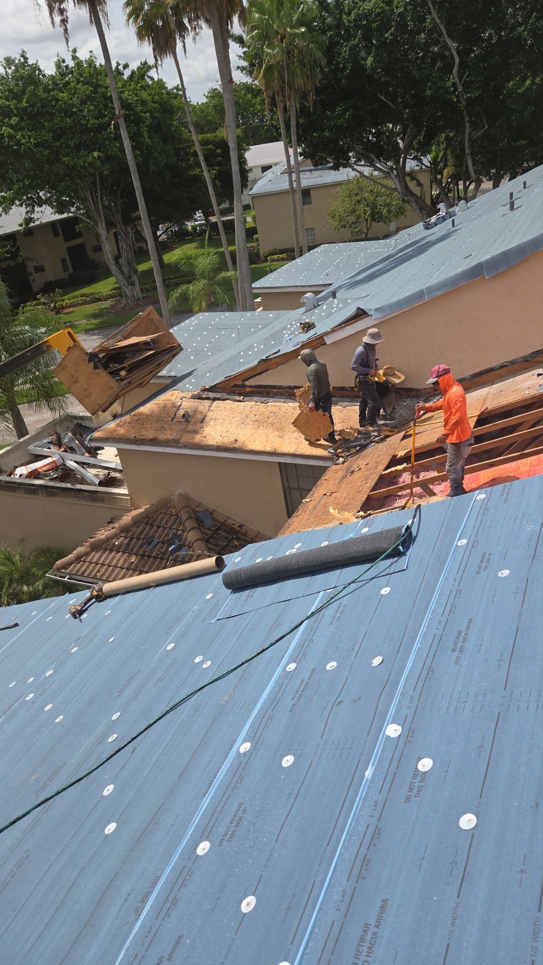 Comprehensive Tile Roof Replacement and Concrete Paver Driveway in Boca Raton by Aastro Roofing