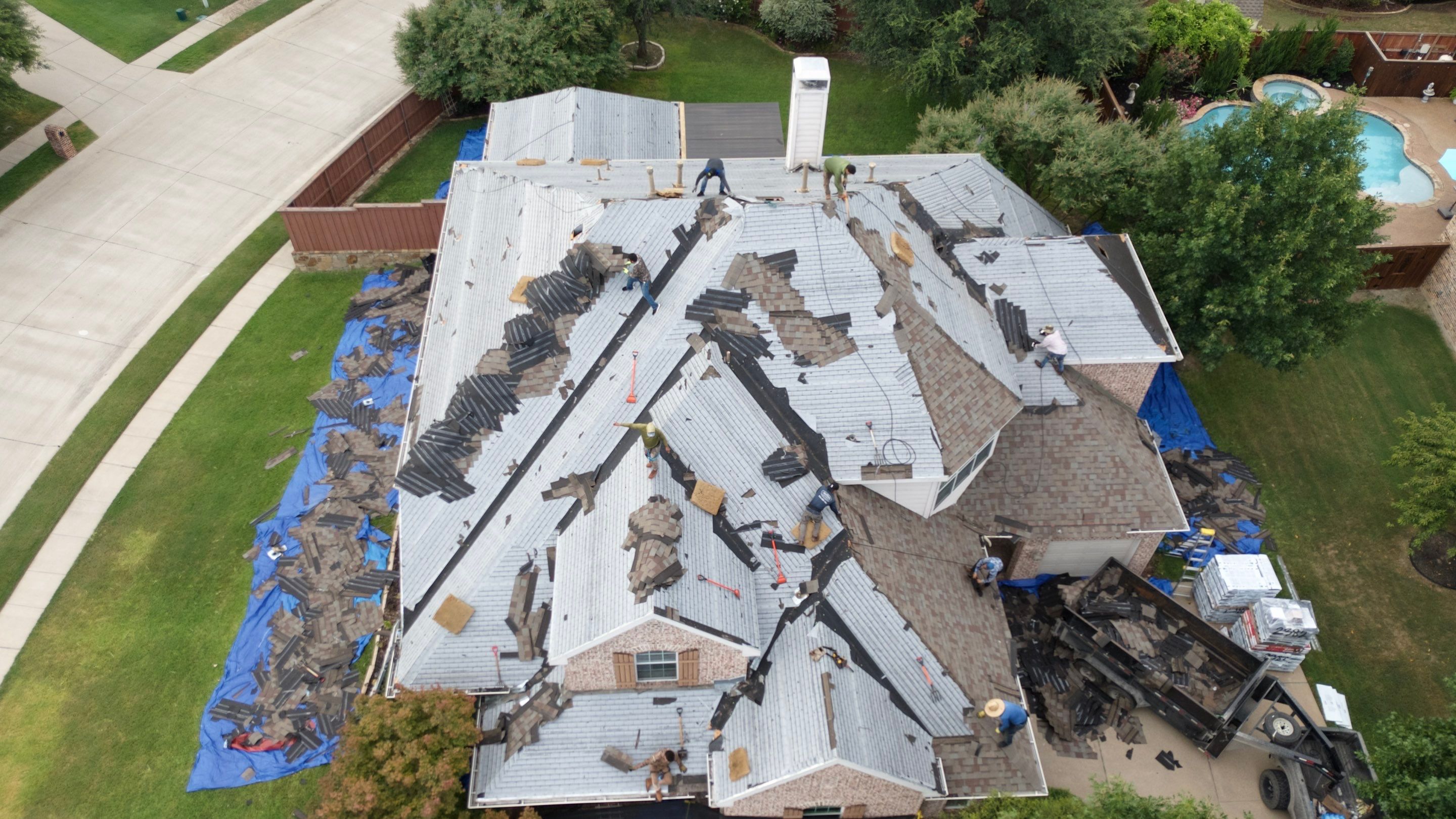 Residential Roofing Installation using IKO Nordic Class 4 by Becker Roofing and Exteriors
