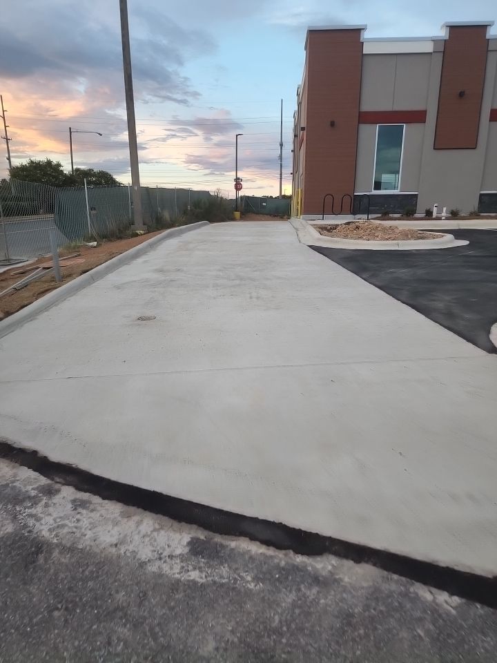 Driveway Clean using cleaner by G&H Home Tech Pros LLC