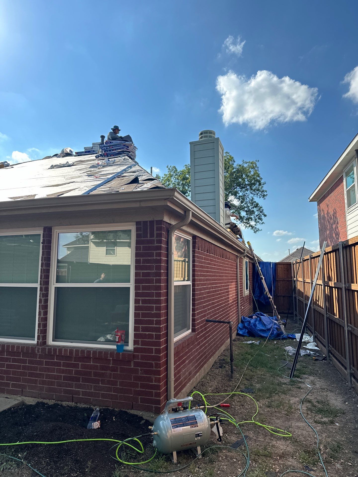 Project in The Colony by Zeus Exteriors