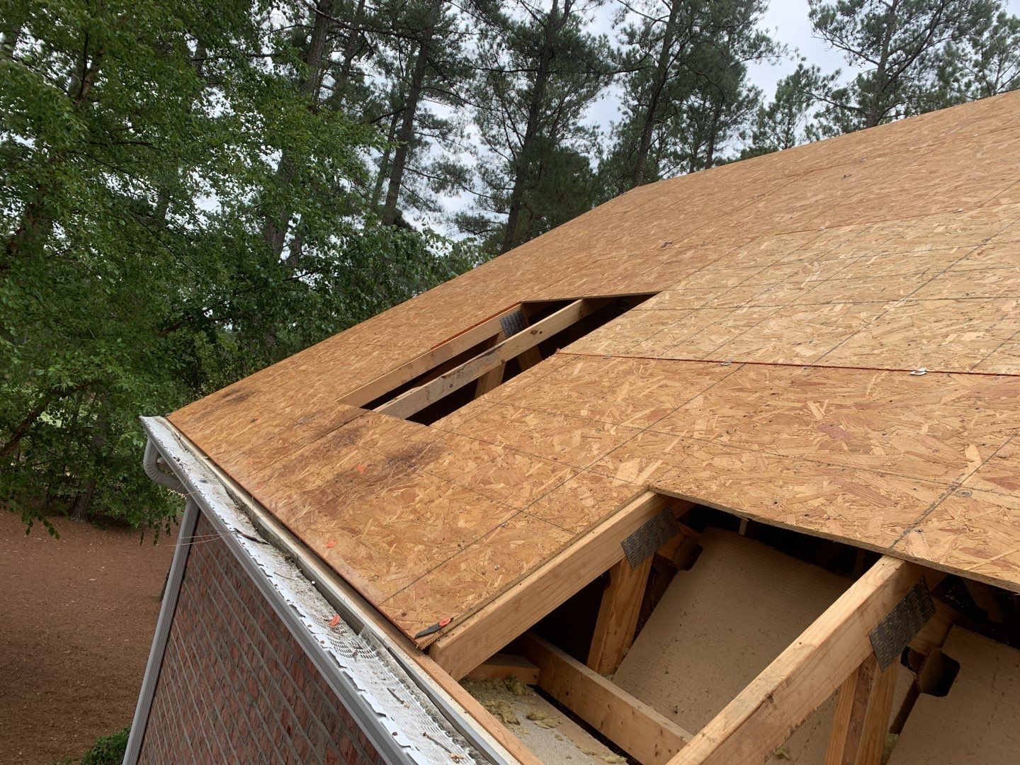 Hail Damaged Inspection / Repair / Re roof by American Roofing NC