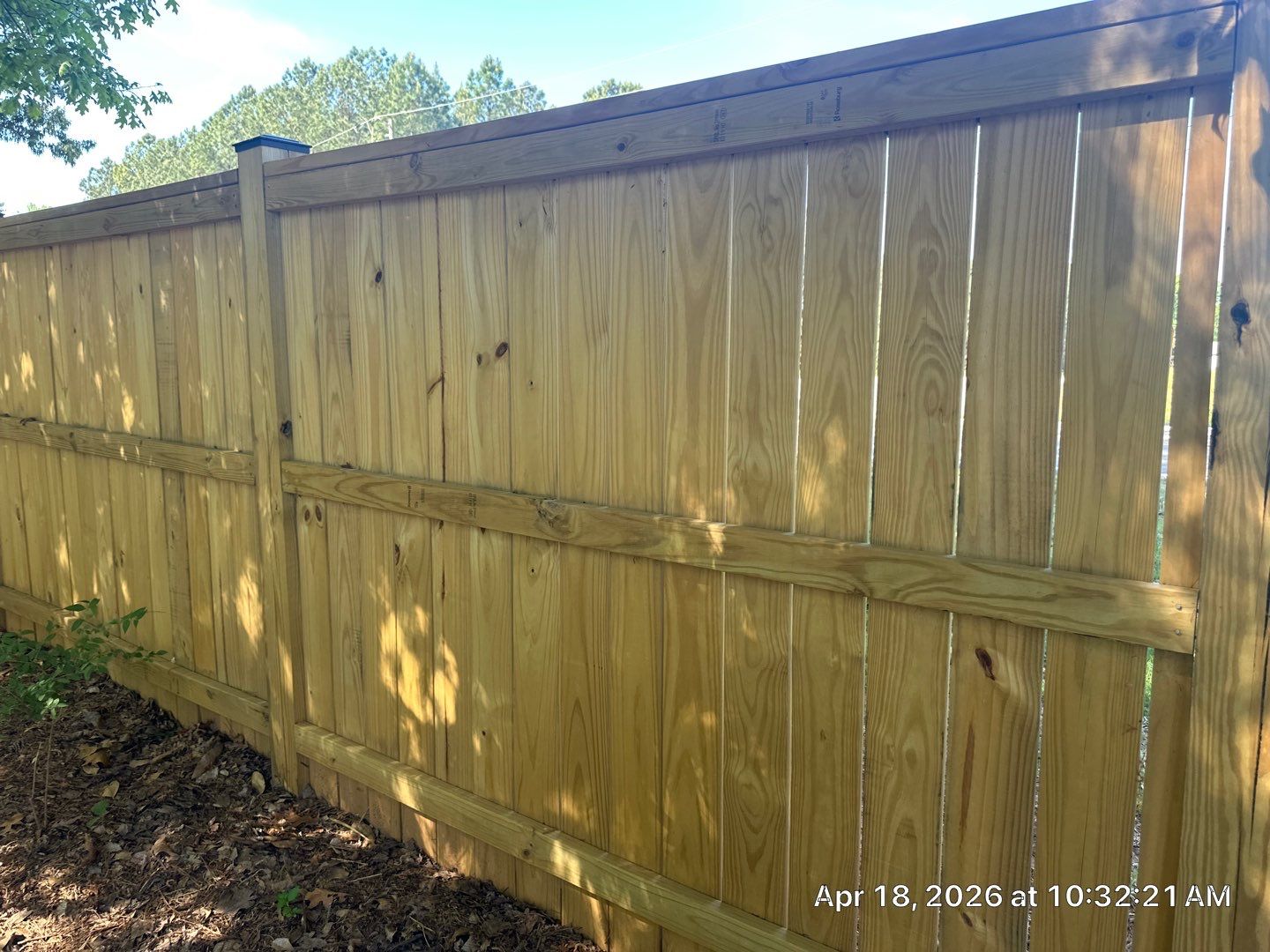 Fence using Wood Sealant by DuraSeal