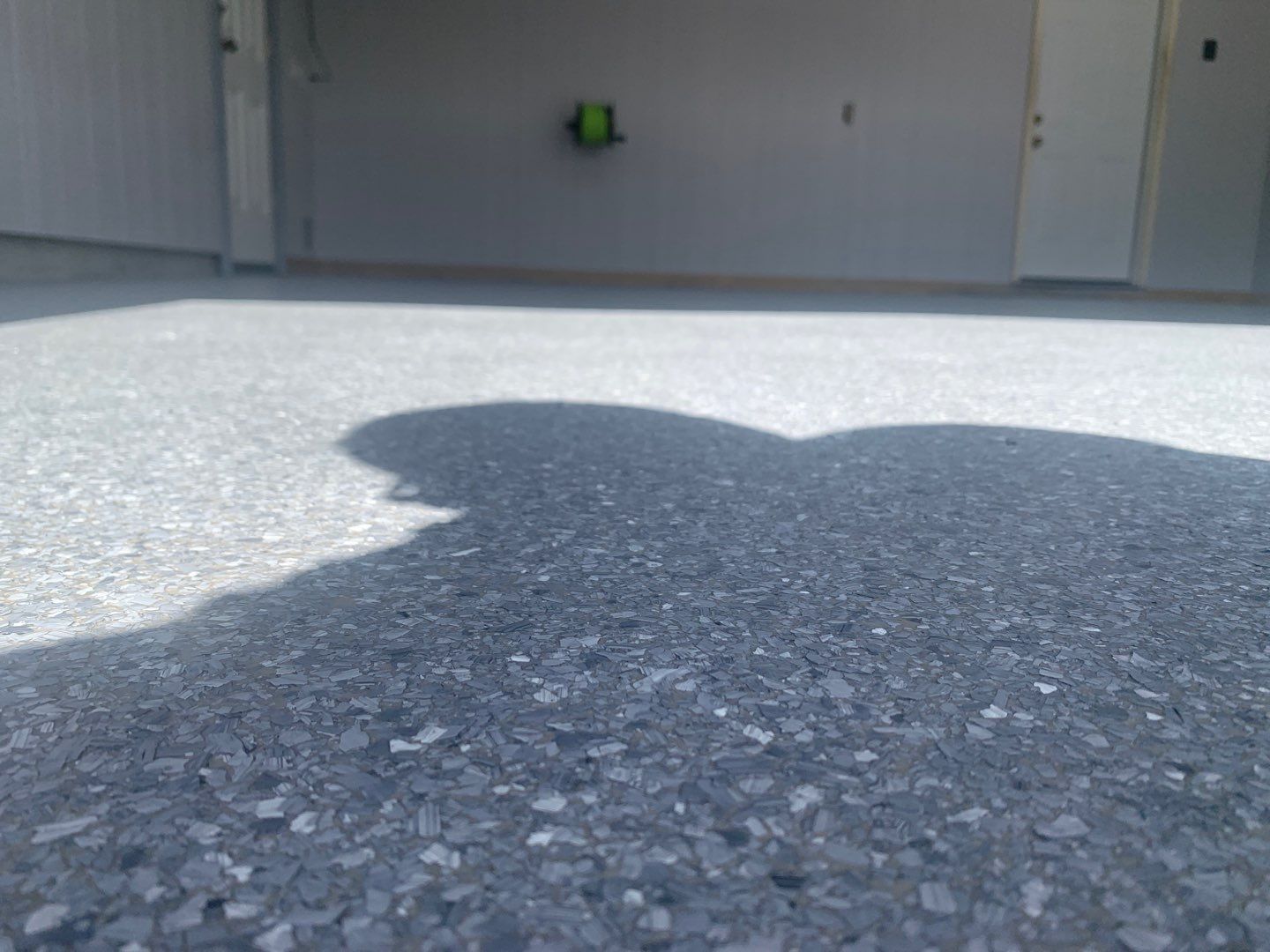 Garage Floor using Granite by Your1DayFloor.com