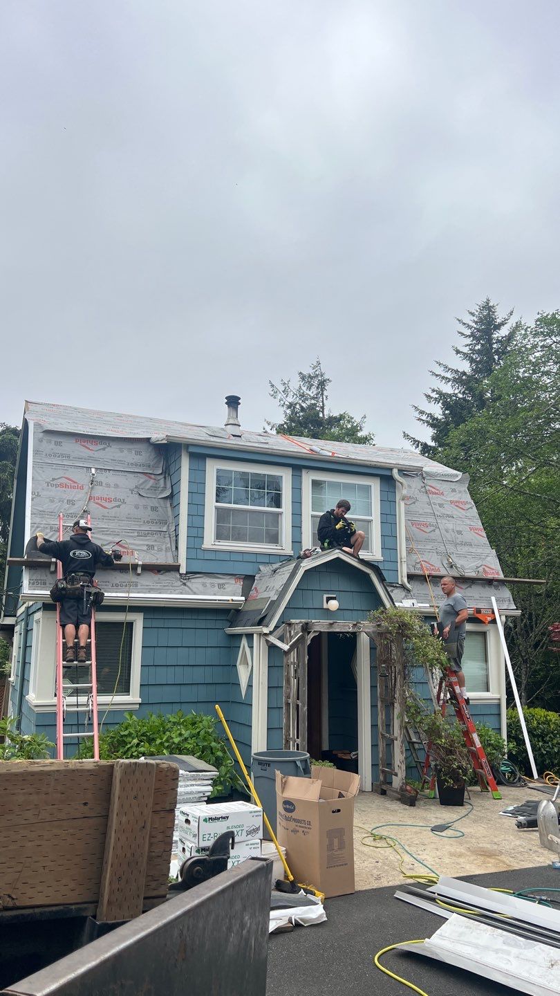 Residential Roofing Installation using Malarkey Windsor by Orezona Building & Roofing Company, Inc.