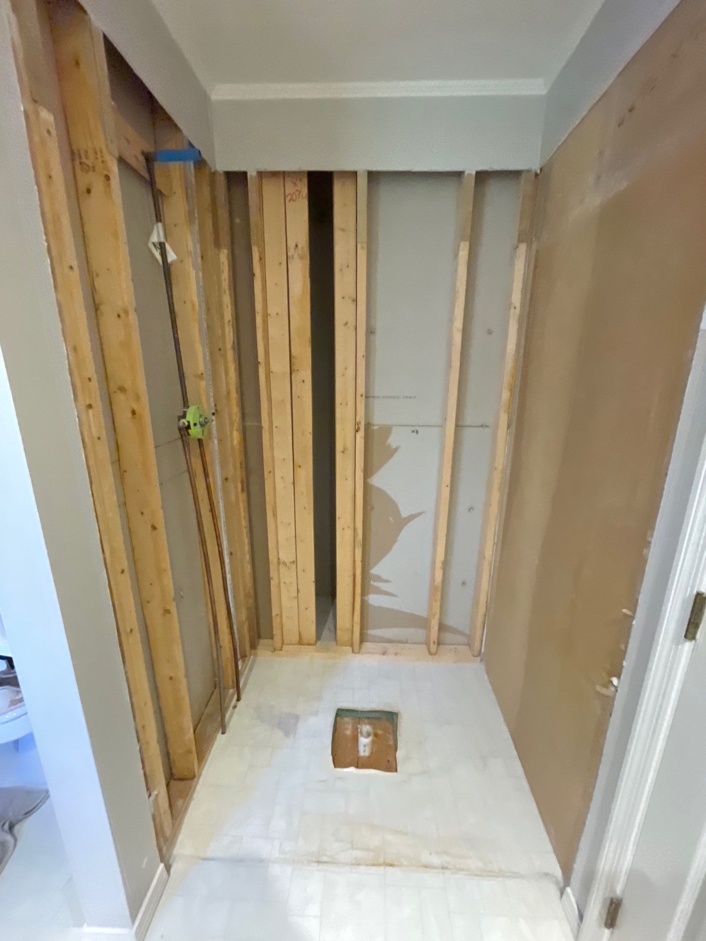 Tub to Walk-In Shower Conversion in New Marlborough, MA by Yankee Home Improvement