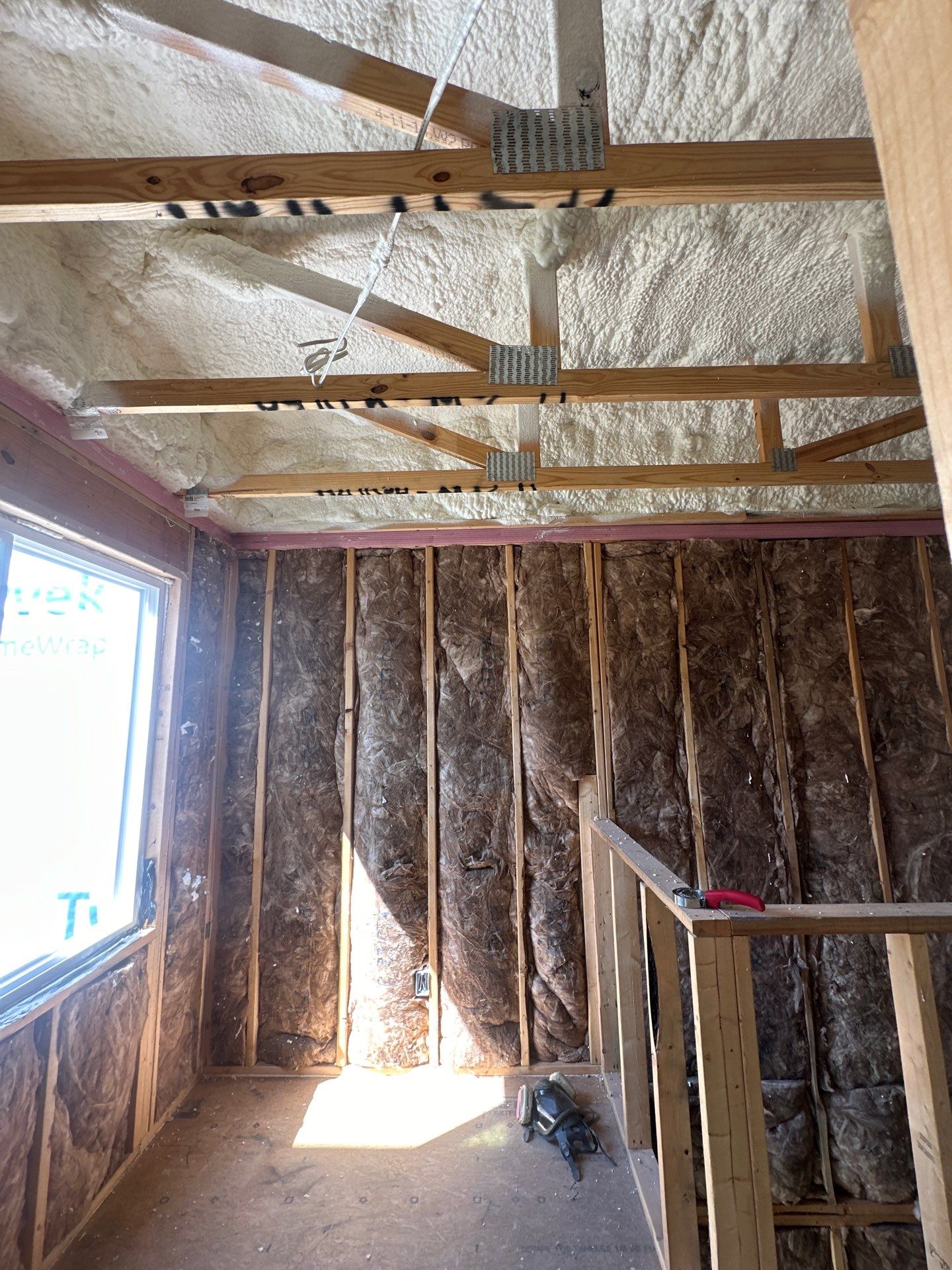 Batt/ Spray foam insulation by Apex Insulation Solutions