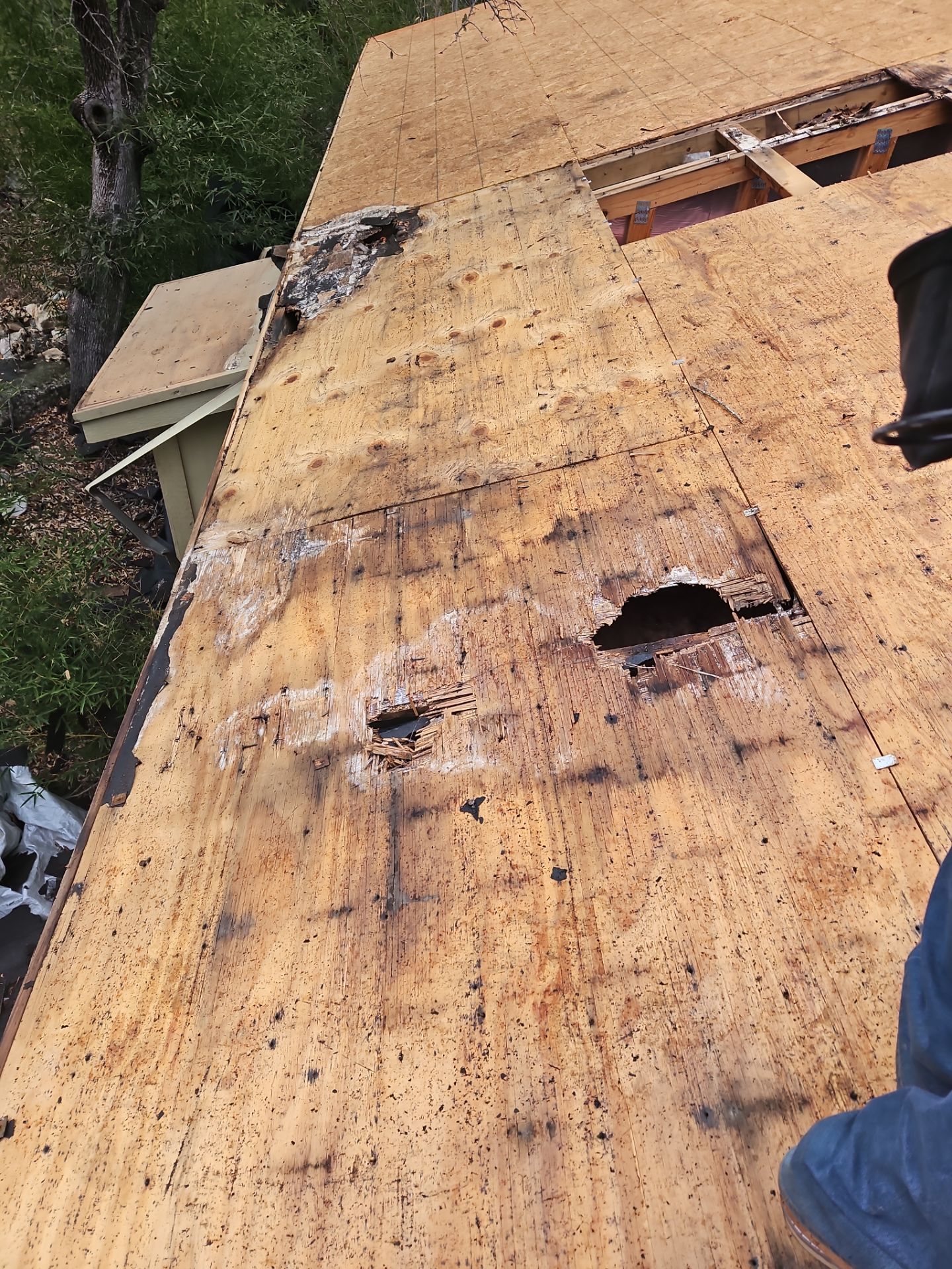 Residential Roof Replacement using GAF - HDZ - Barkwood by Action Exteriors Austin