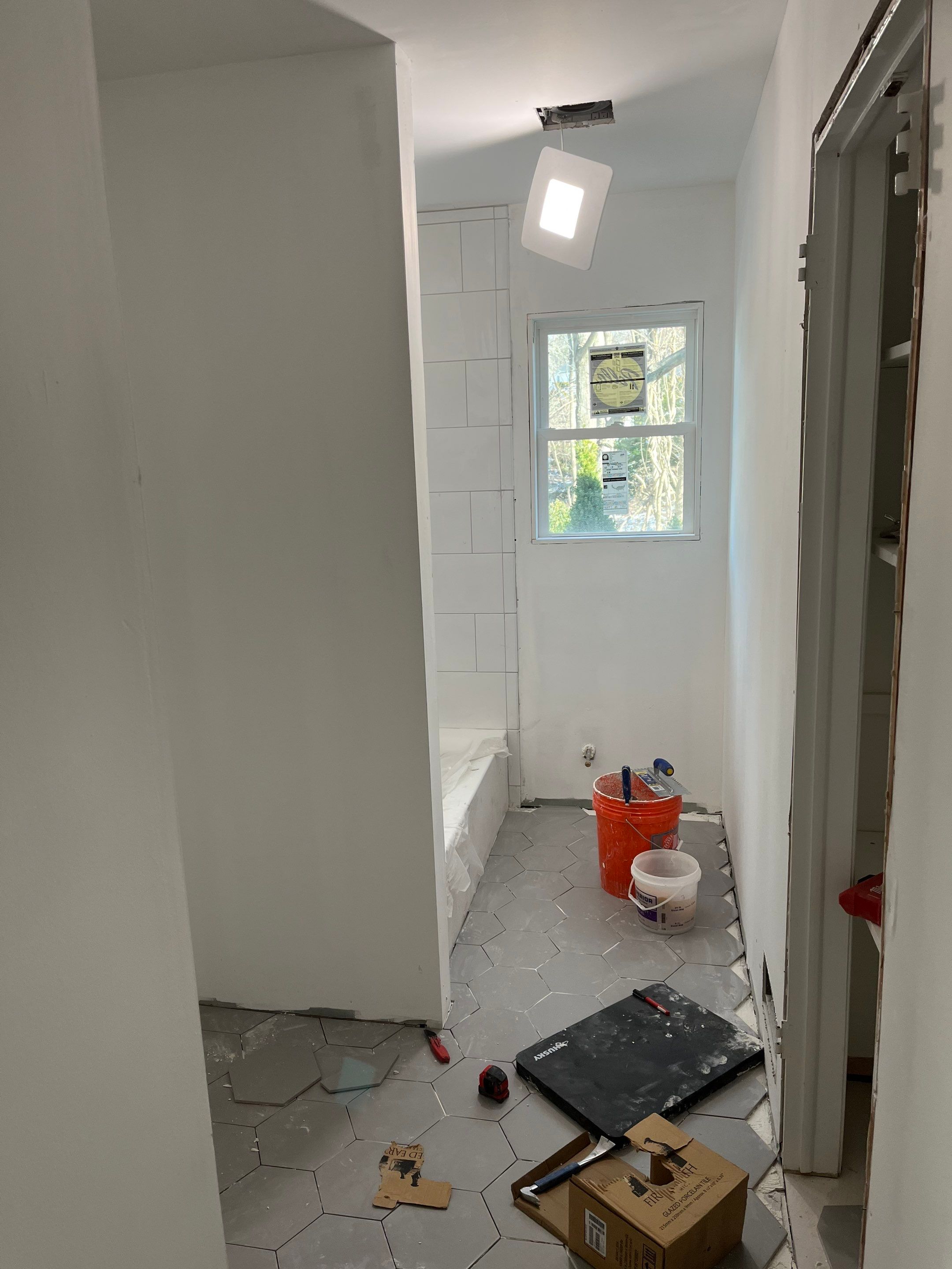 Bathroom Remodel using Tile by Home Concepts Construction