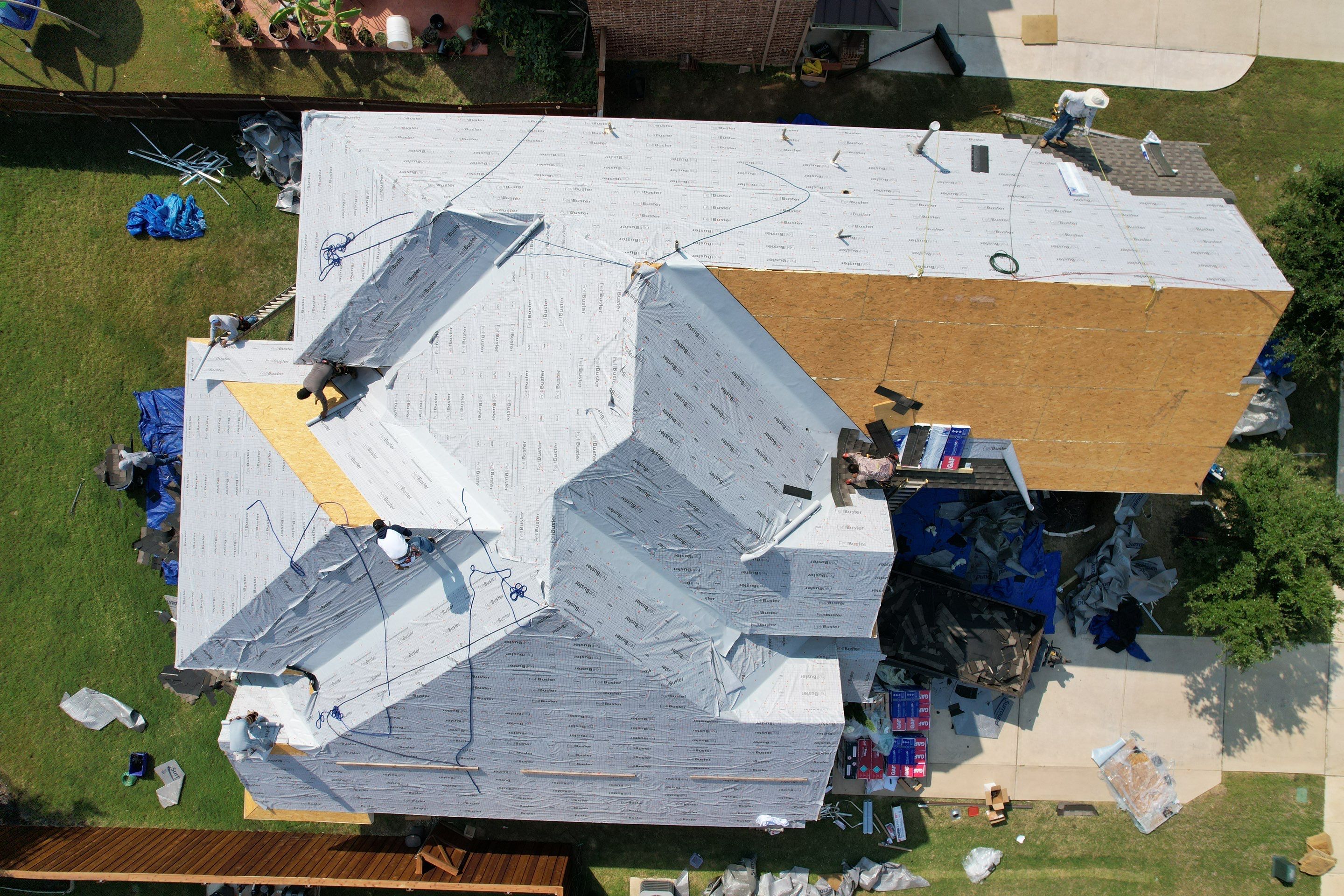 Project in Keller  by Zeus Exteriors