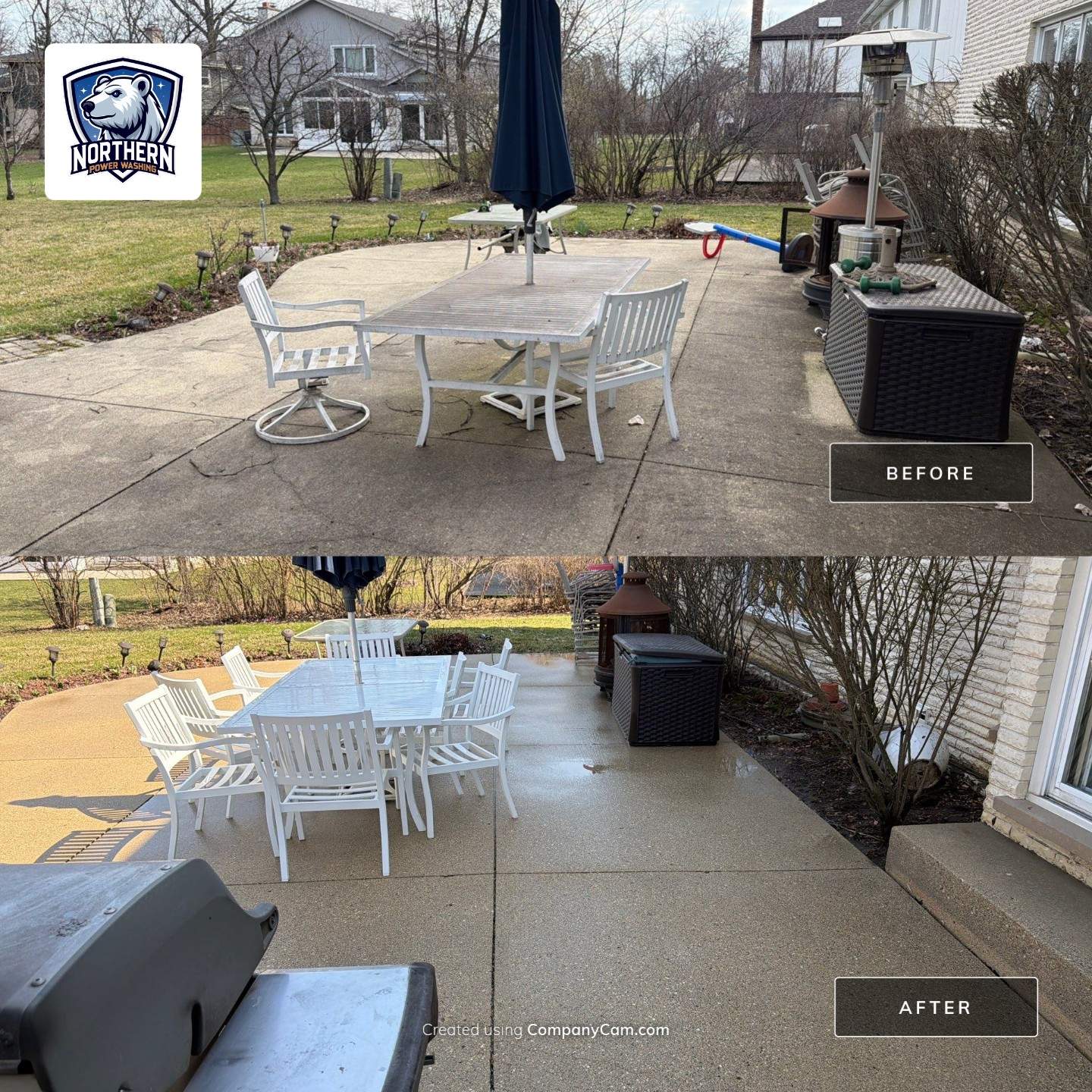 Exterior Property Cleaning by Northern Power Washing LLC.