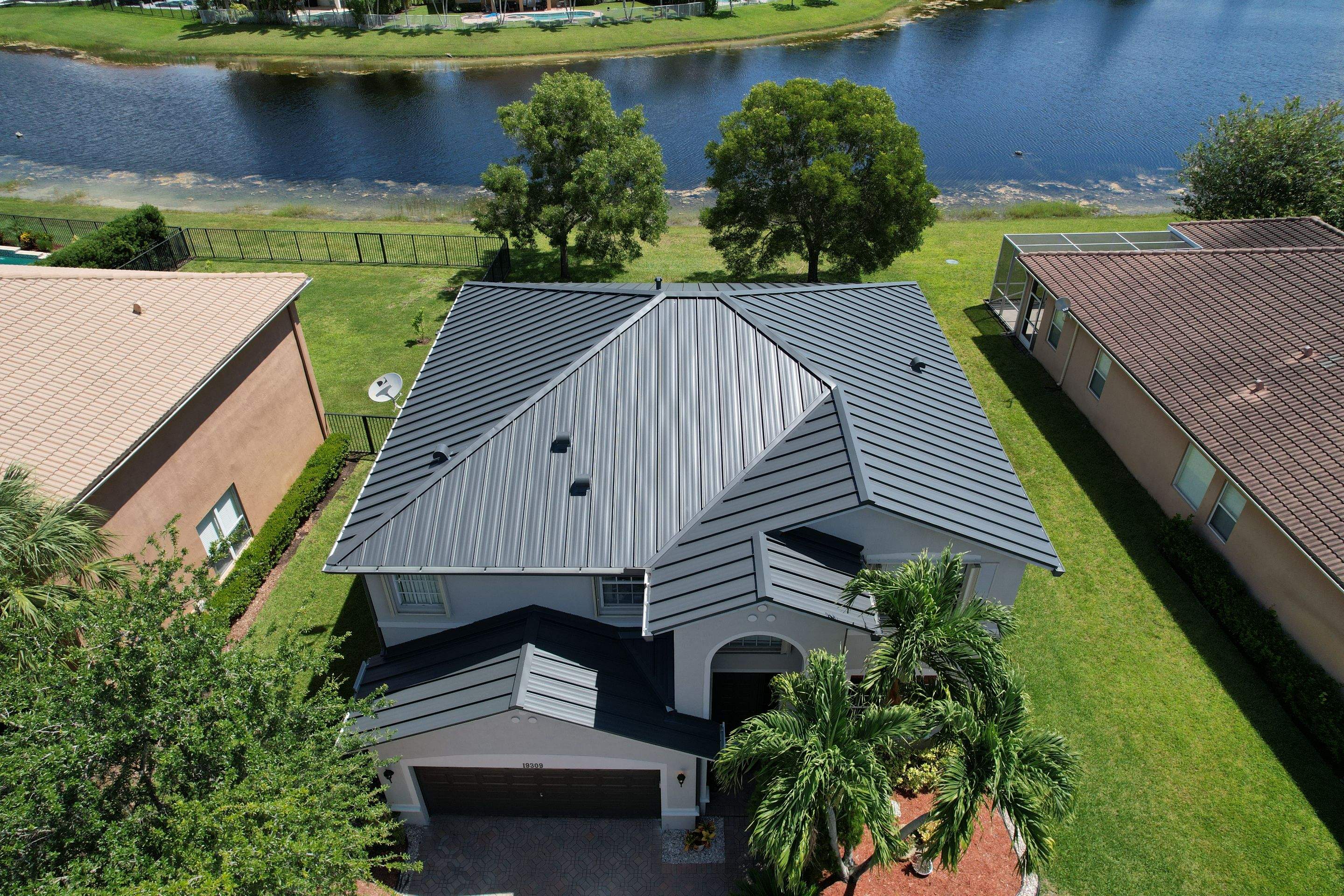 Series 1300 Englert Metal Roof in Weston by Roofing Recovery