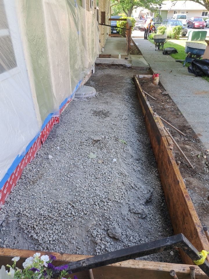 Kayla | Concrete Walkway by Jireh Asphalt & Concrete Inc 