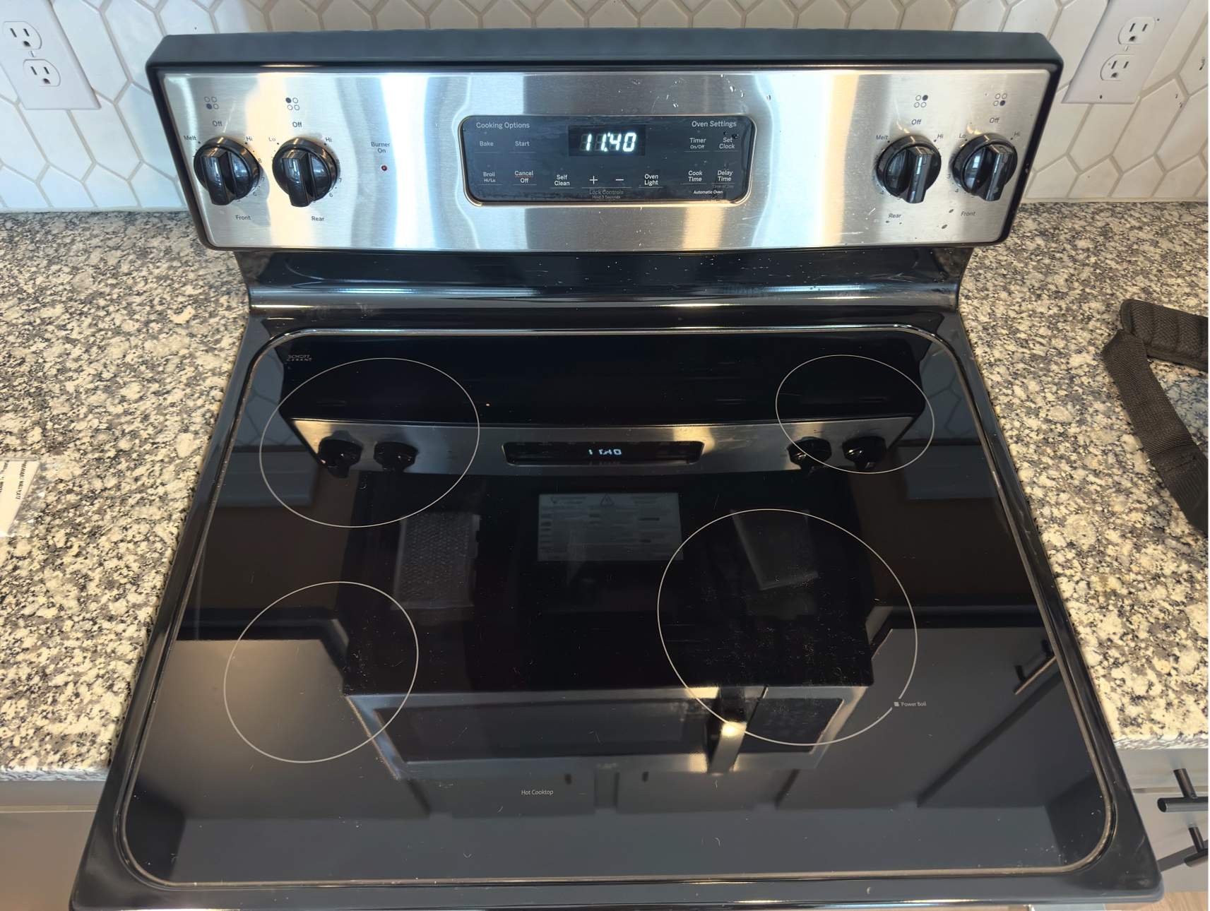 Glass Cooktop Restoration by Surface Experts - Cypress / North Katy