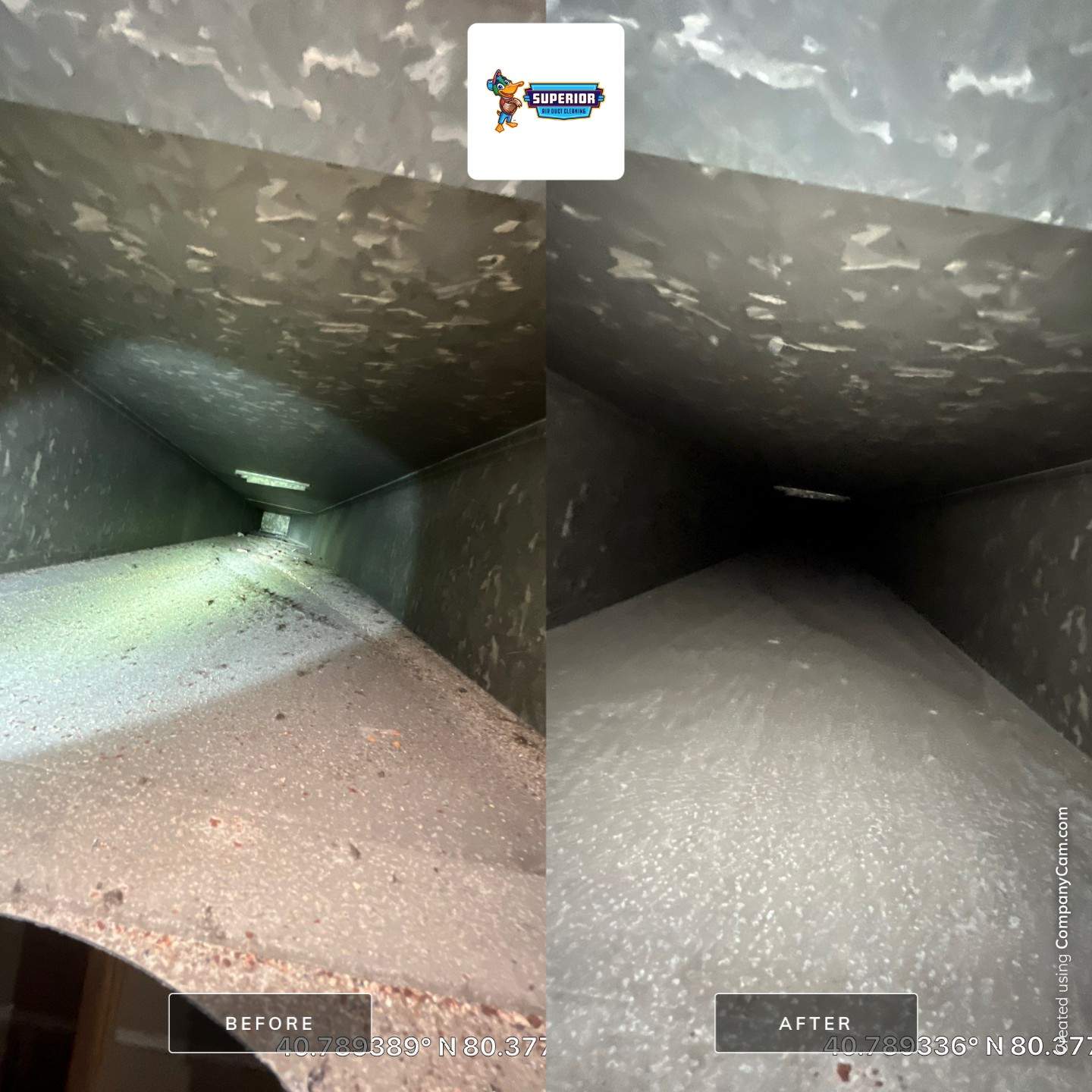 Air Duct Cleaning With a Vacuum Truck in Beaver Falls, PA by Superior Air Duct Cleaning