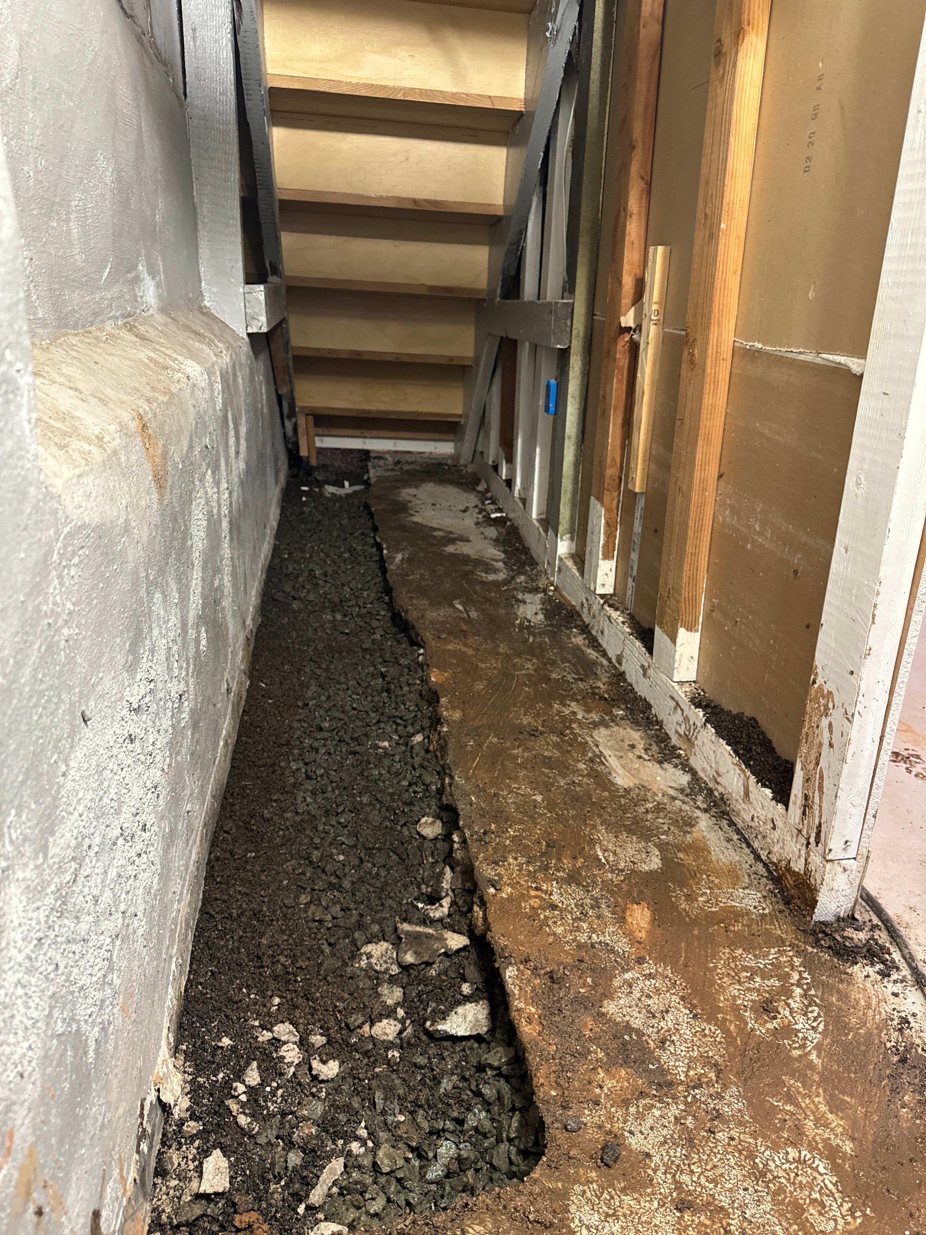 Interior French Drain in Union, NJ by Pure Service Pro, LLC 