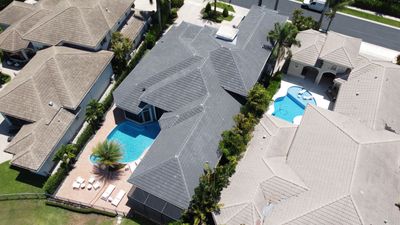 Residential Roofing Installation using Eagle Roofing Tile