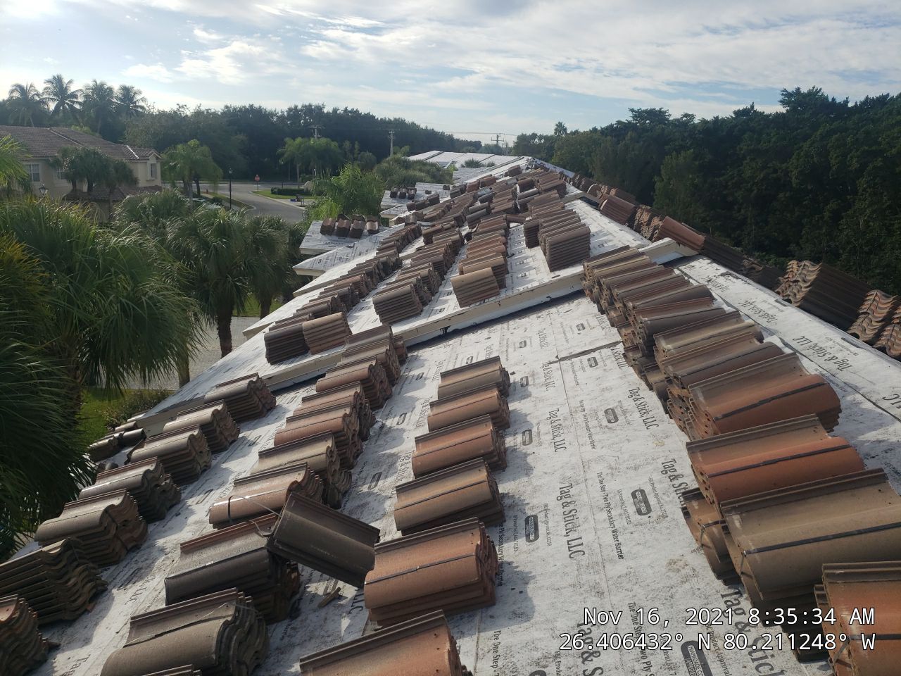 Residential Roofing Installation using Eagle Roofing Tile by BLUES BROTHERS ROOFING