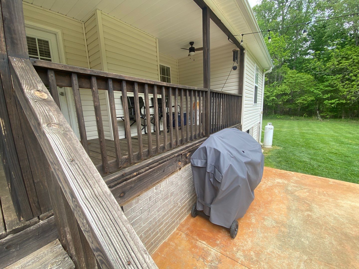 Weathered Deck using Wood Sealant by DuraSeal
