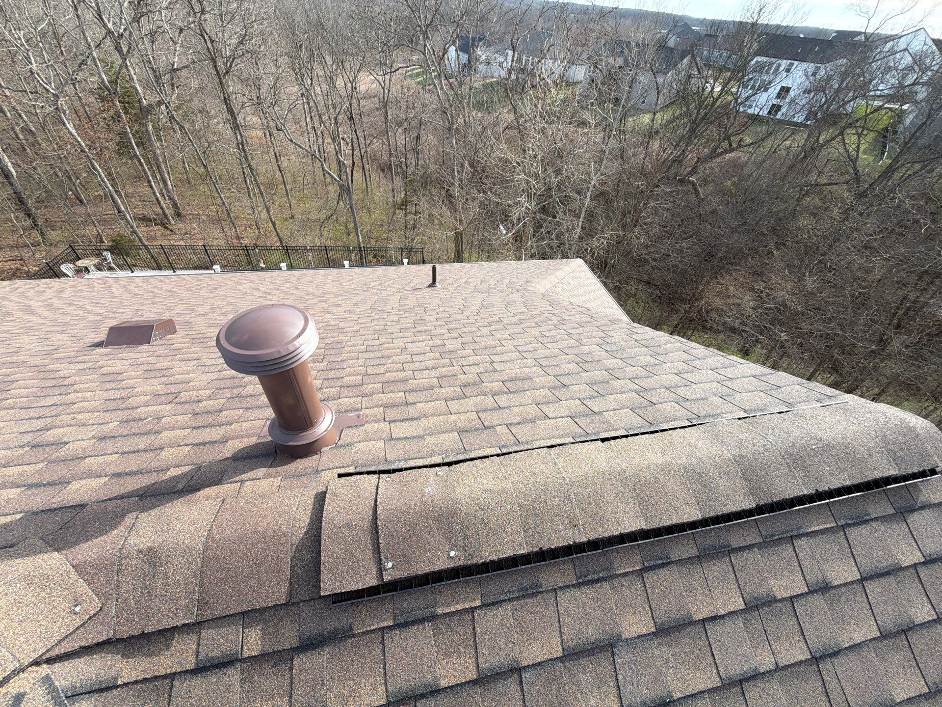 GAF Timberline Shingle Roof Replacement and Siding Repair in Wentzville by Acute Roofing And Exteriors