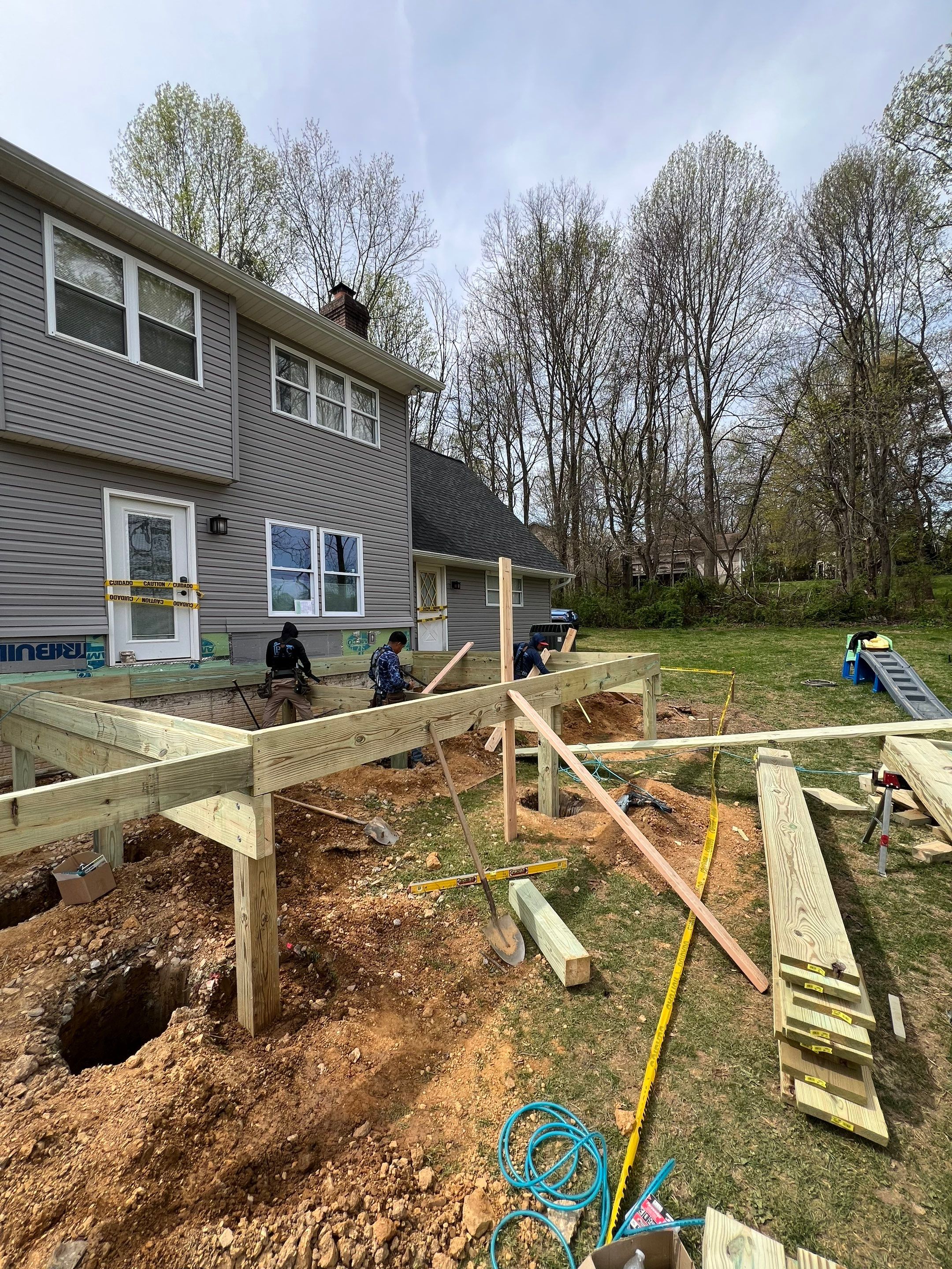 Addition & Deck  by Bec Construction Llc