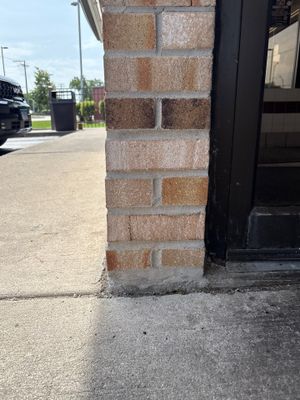 Masonry Repair: Vehicle Impact Damage