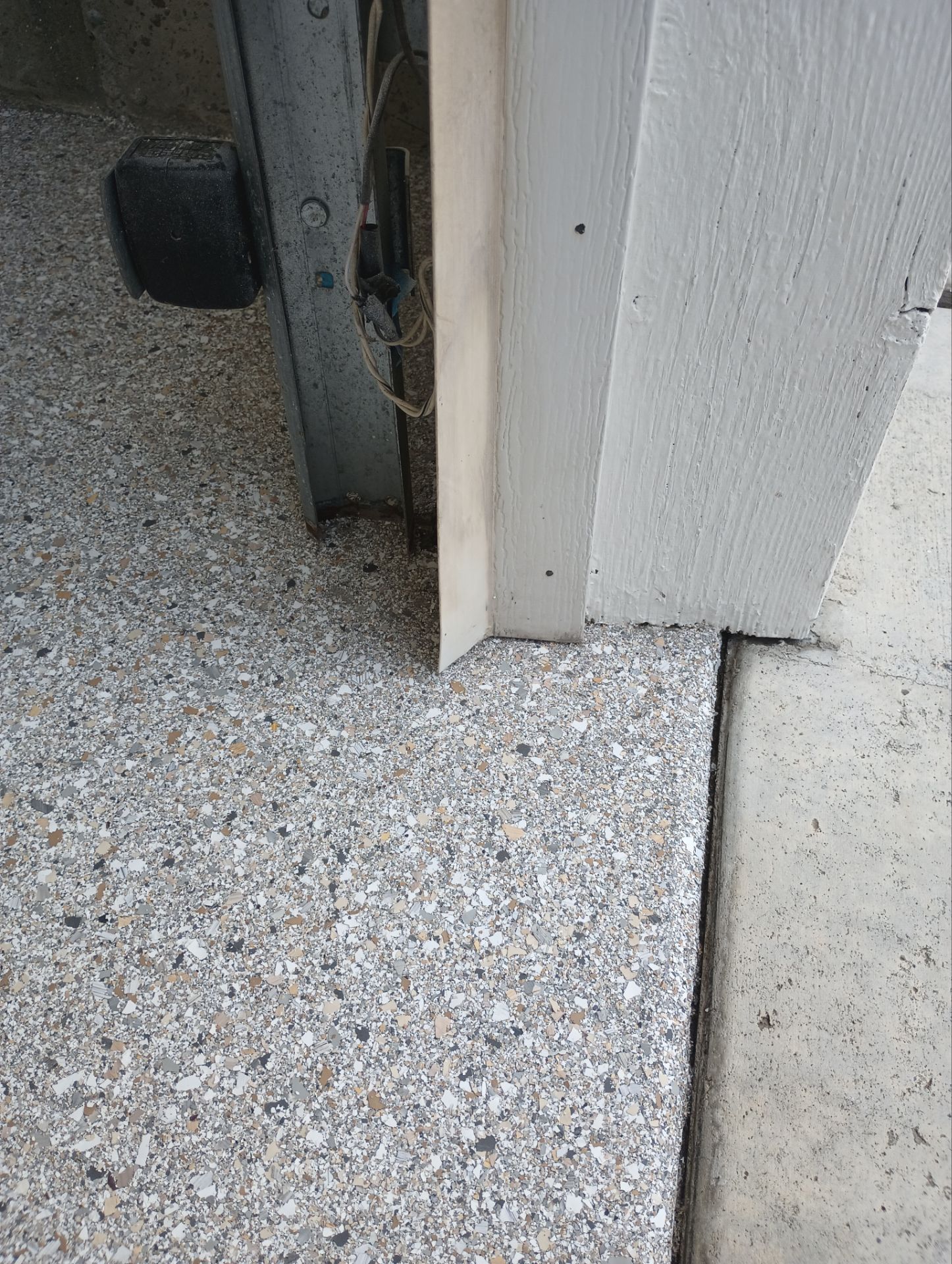 Garage Transformation using Claystone Hybrid by Croc Coatings, LLC
