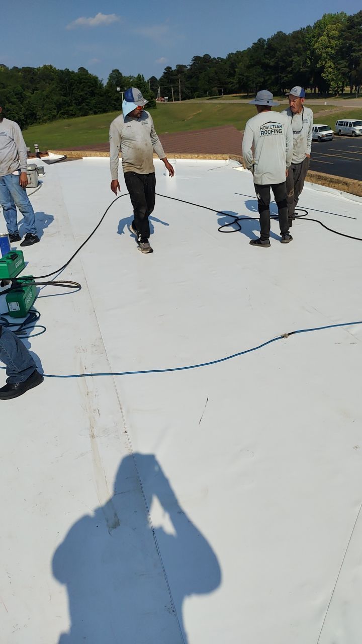 First Assembly of God, De Queen, Arkansas by Hostetler Roofing