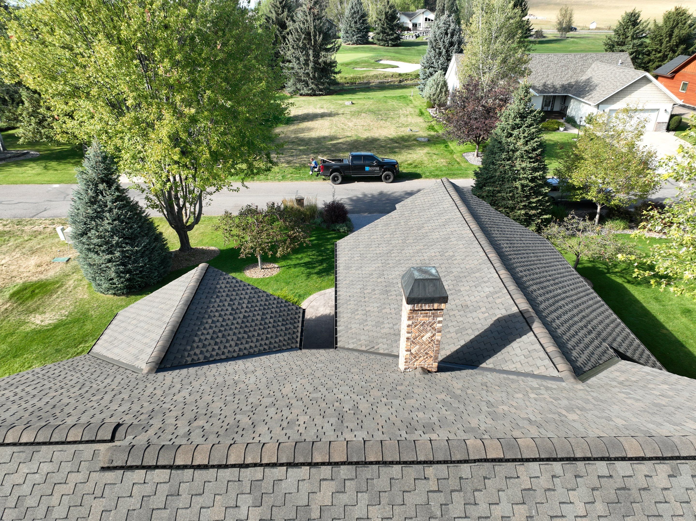 GAF Grand Sequoia - Autumn Brown Blend  by Montana Roofing Solutions