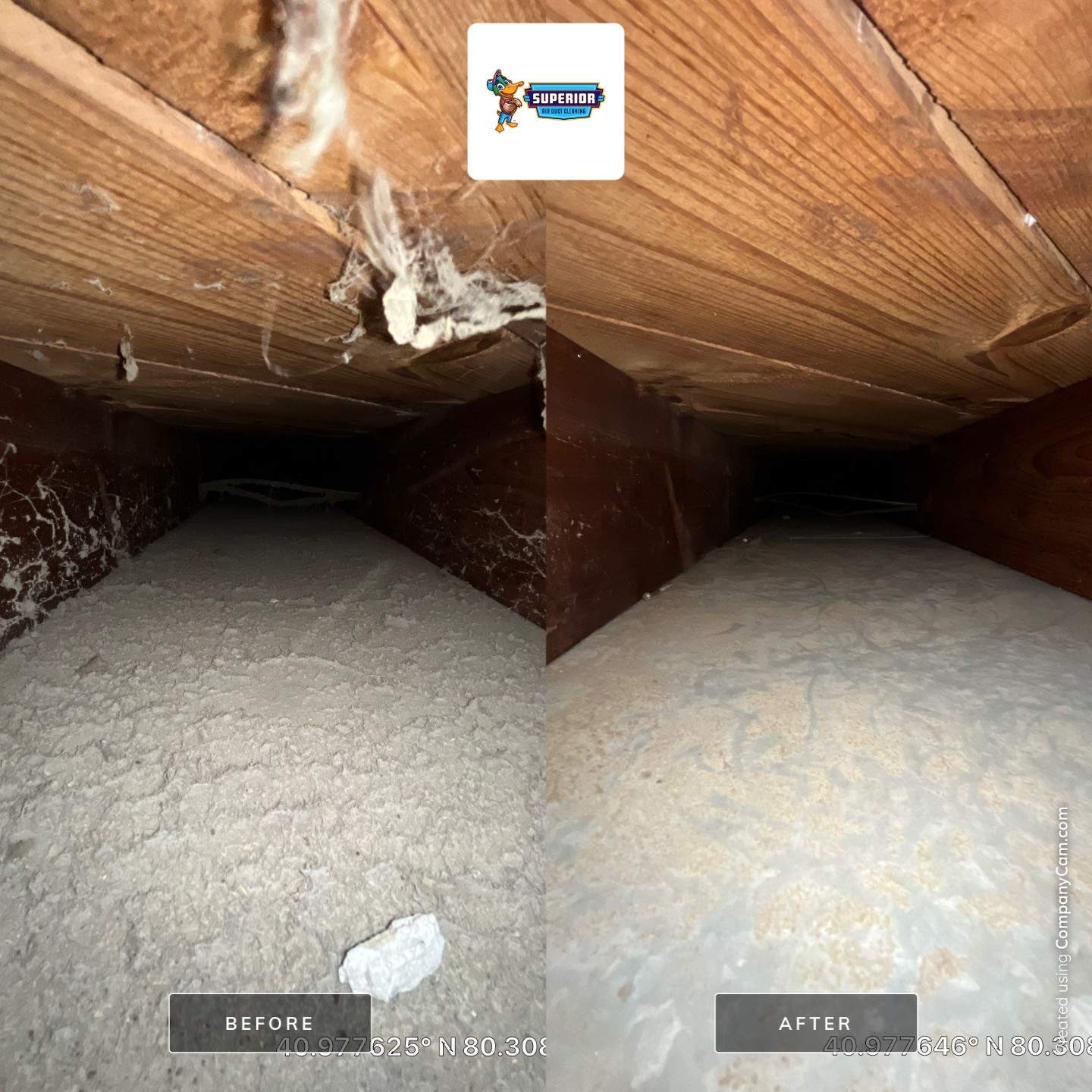 Air Duct Cleaning With a Vacuum Truck in New Castle, PA by Superior Air Duct Cleaning