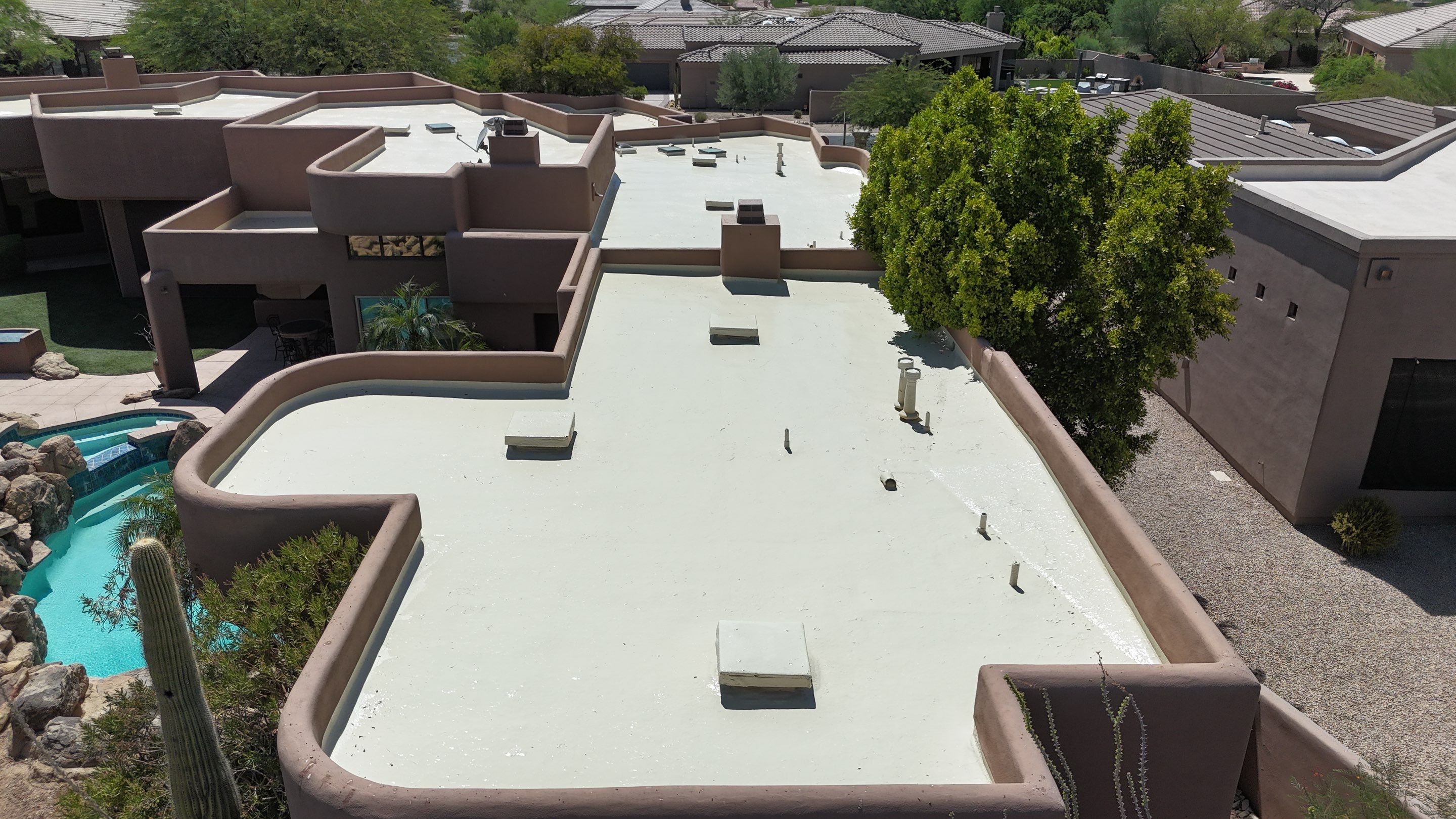 Project in Scottsdale, AZ by Saint Roofing