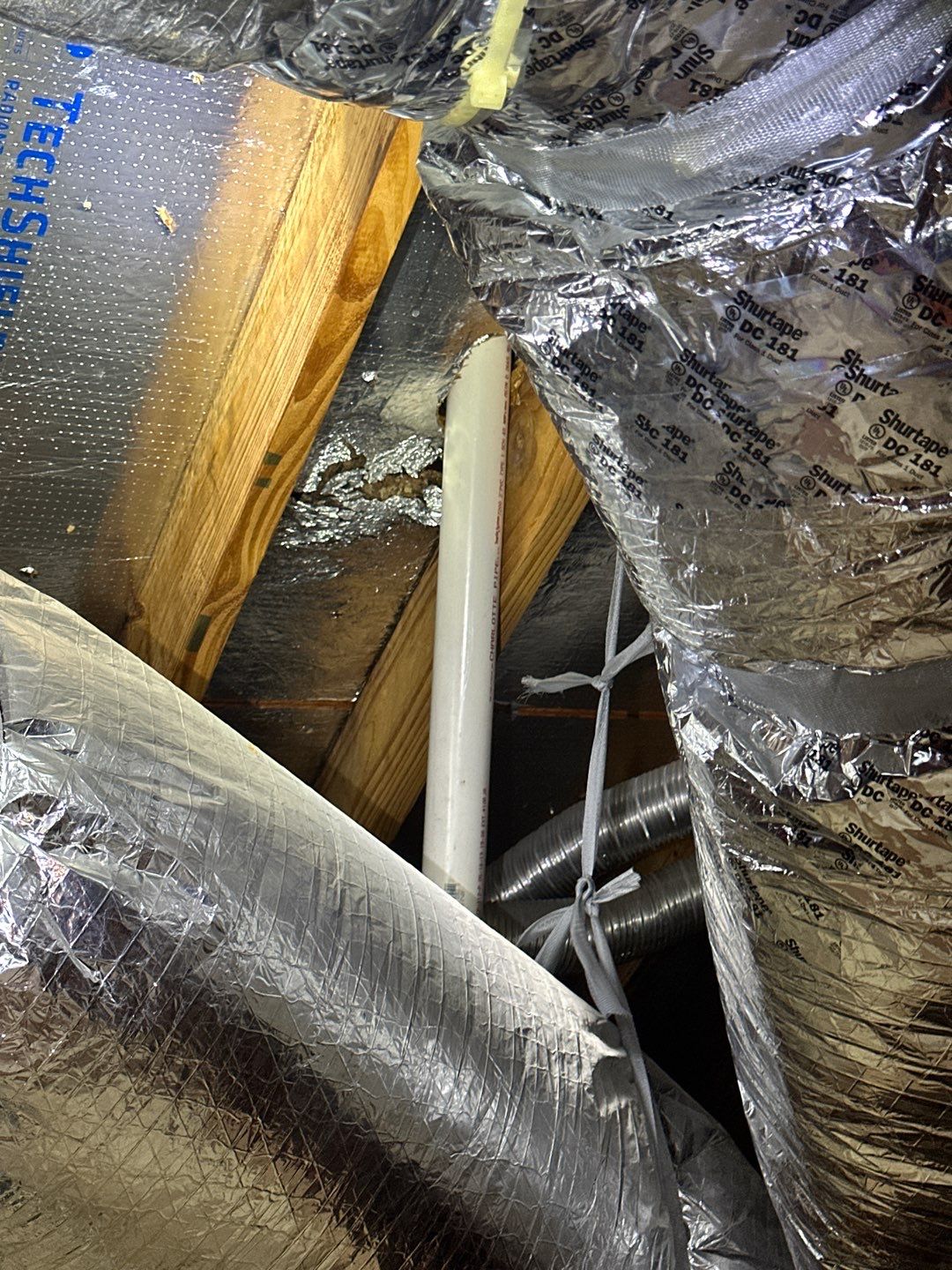 Hail Damage using Owen's Corning Duration (Lifetime) Shingles by Roof Repair Company