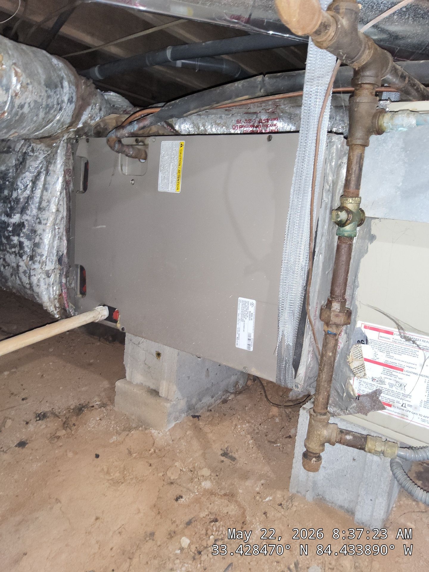 Goodman HVAC System Replacement and Gas Furnace Installation in Fayetteville by Veasey Mechanical Services 