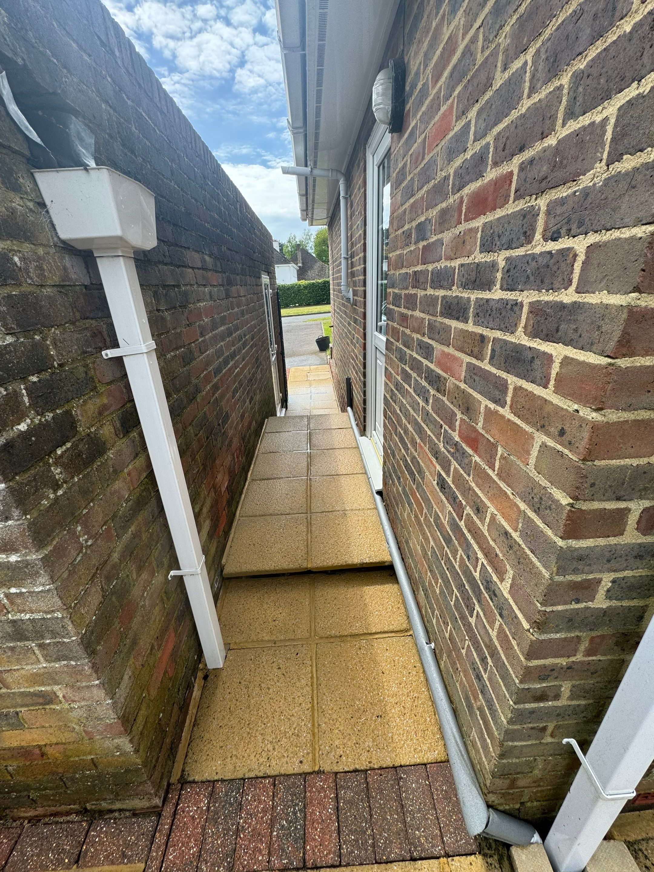 Patio Area Spring Clean using honda 21 ltr/min by Ges Exterior Cleaning ltd