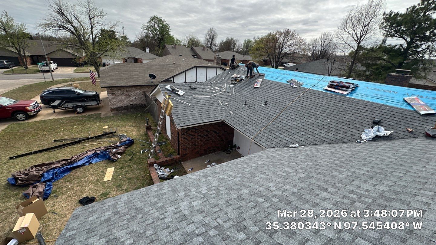 Project in Oklahoma City by Icon Roofing And Construction