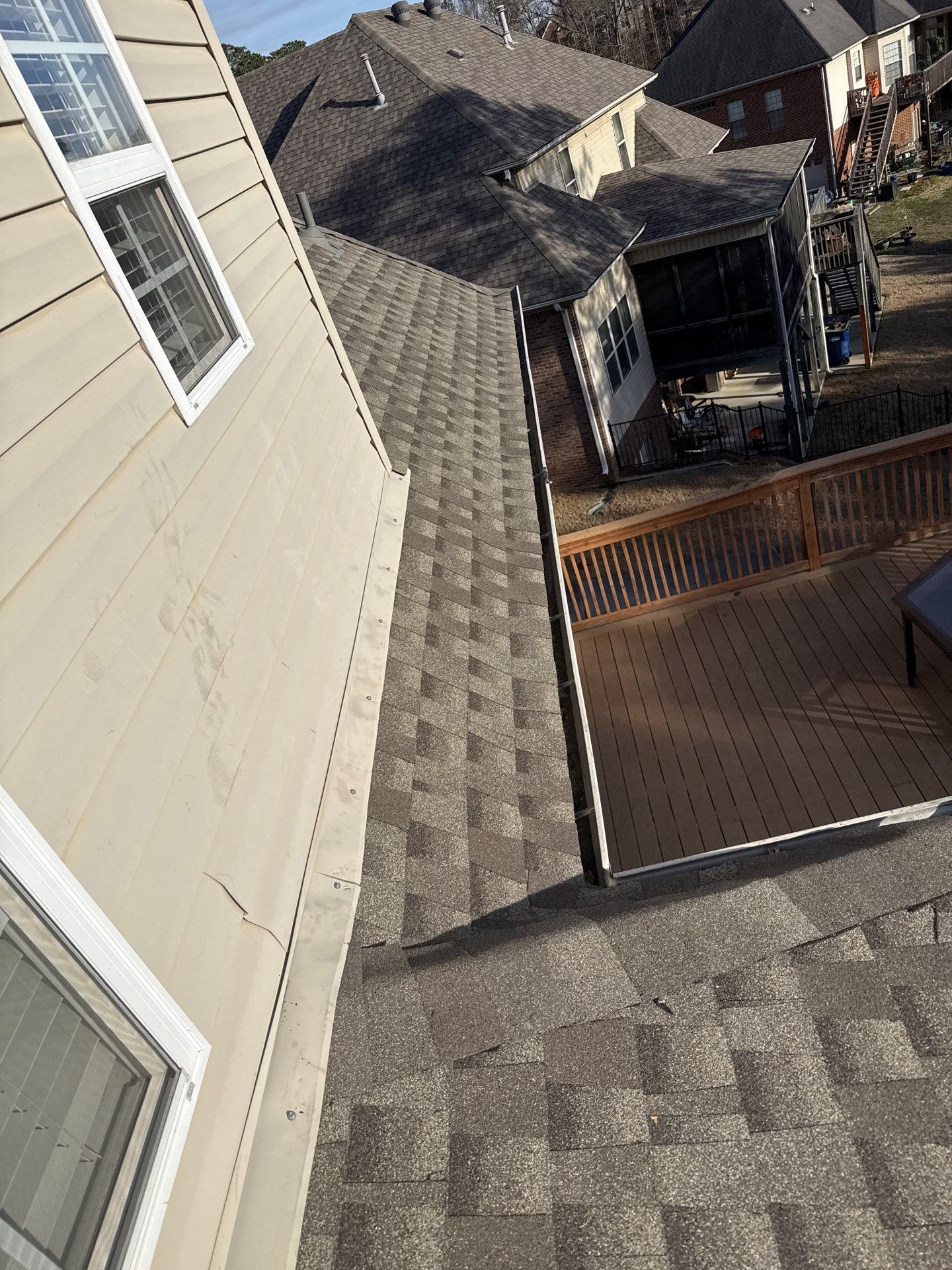 Roof Replacement in Alabaster (Weathered Wood) by The Roofing Dudes