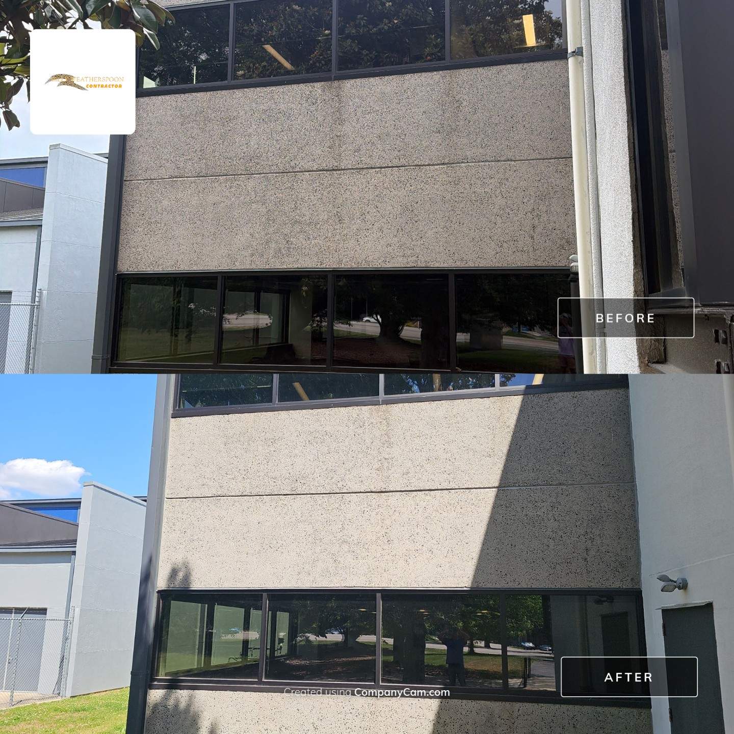 Commercial Expansion Joint Resealing and Exterior Improvements in Raleigh by Billy Weatherspoon Contractor