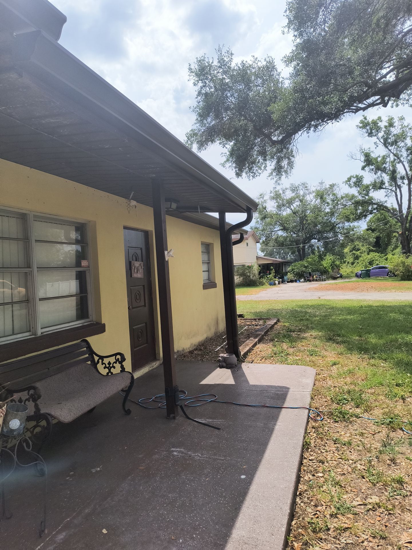 Musket Brown 6-Inch Gutters in Tampa FL by Gutter Professors