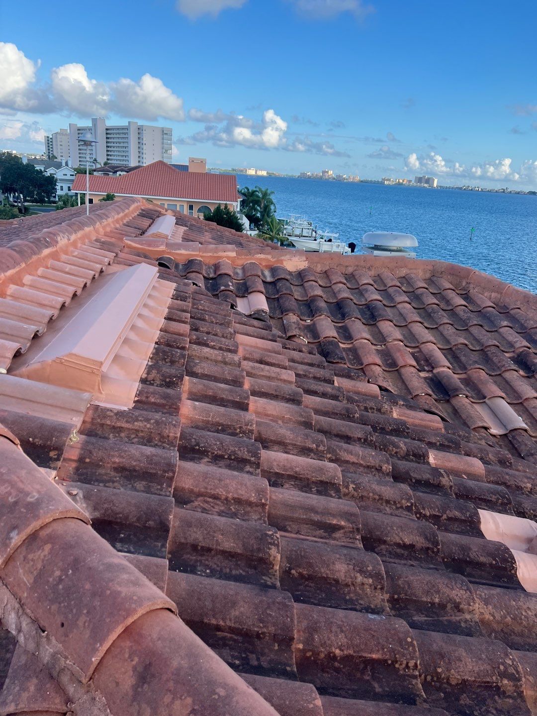Residential Roofing Repair using Concrete Roof Tile by RoofSmith of Tampa Bay