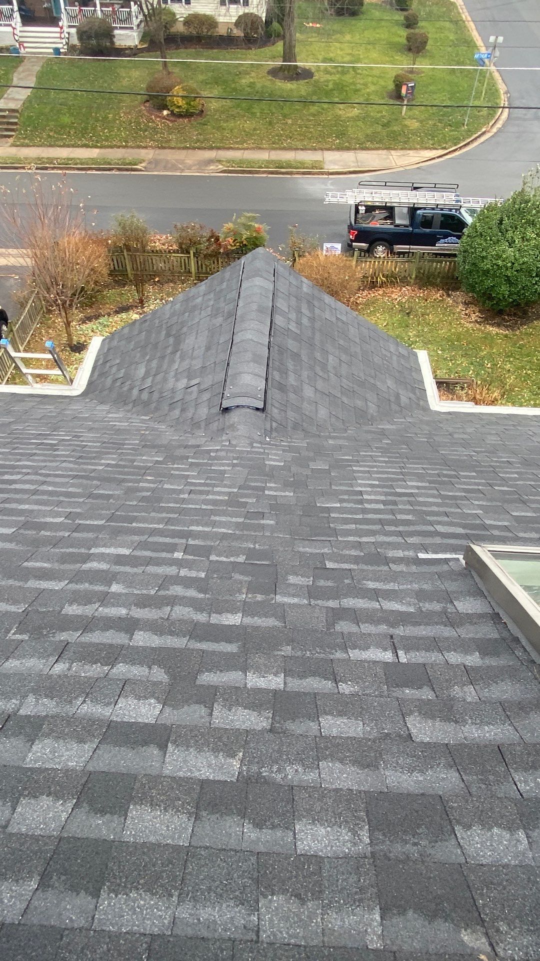 Falls Church: Residential Roof Replacement with CertainTeed Landmark Pro in Max Def Charcoal Black by RM Banning, Inc.