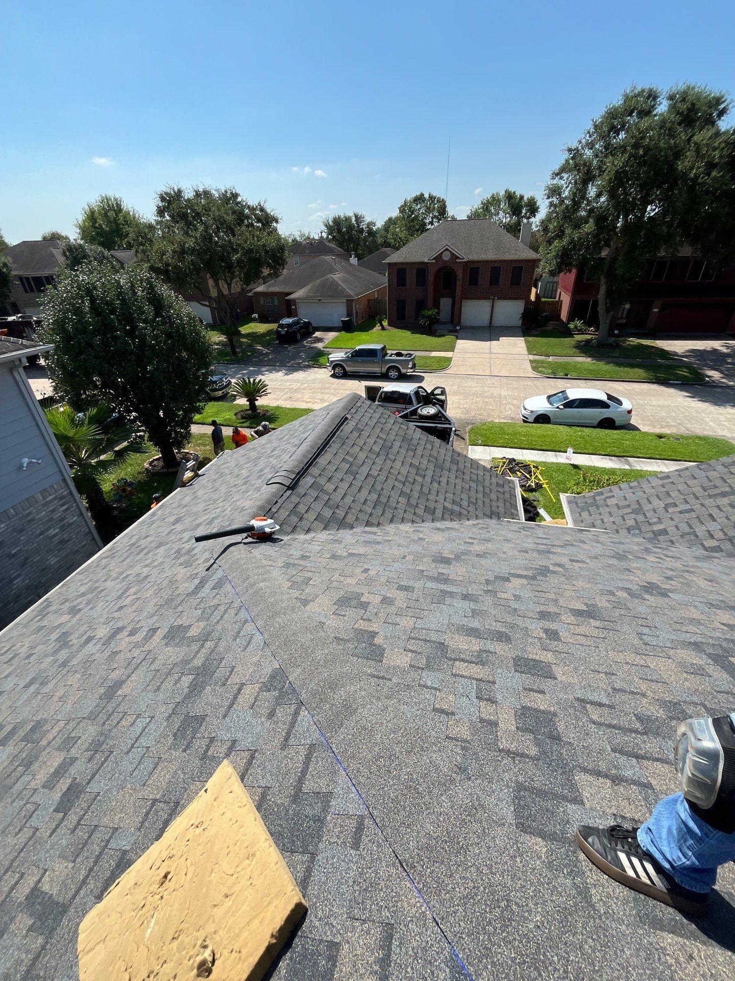 Reroof Project (Post Hurricane Beryl) by Berry Good Roofing 