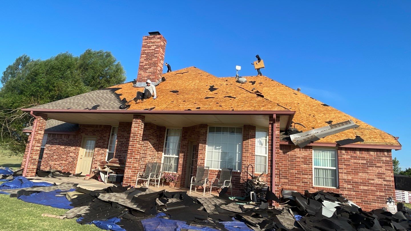 Residential Roofing Installation using GAF Natural Shadow  by A & H Roofing and Contracting