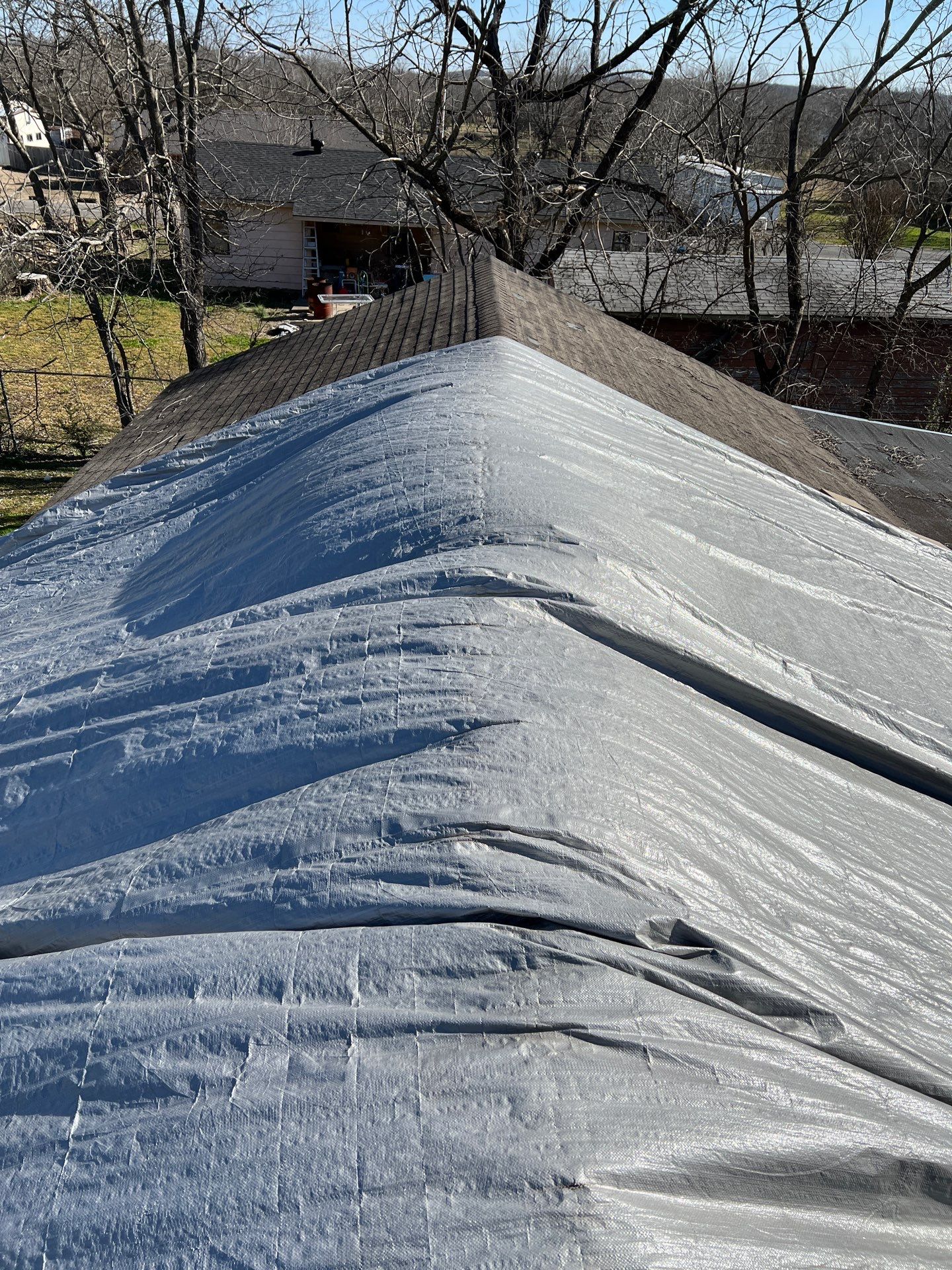 New Roof & Decking Brought to Code. by In & Out Construction & Remodeling, LLC