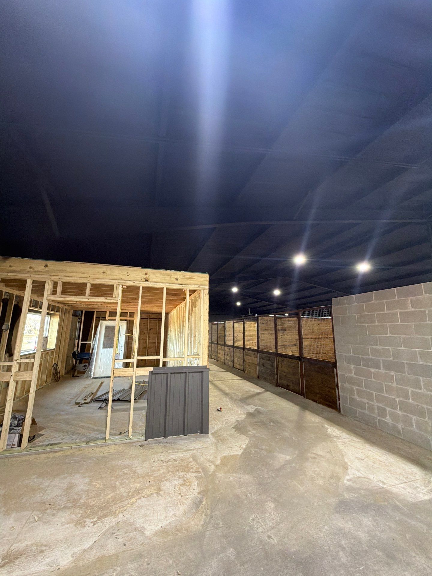 36-stall horse barn complete 🐎 by Apex Insulation Solutions