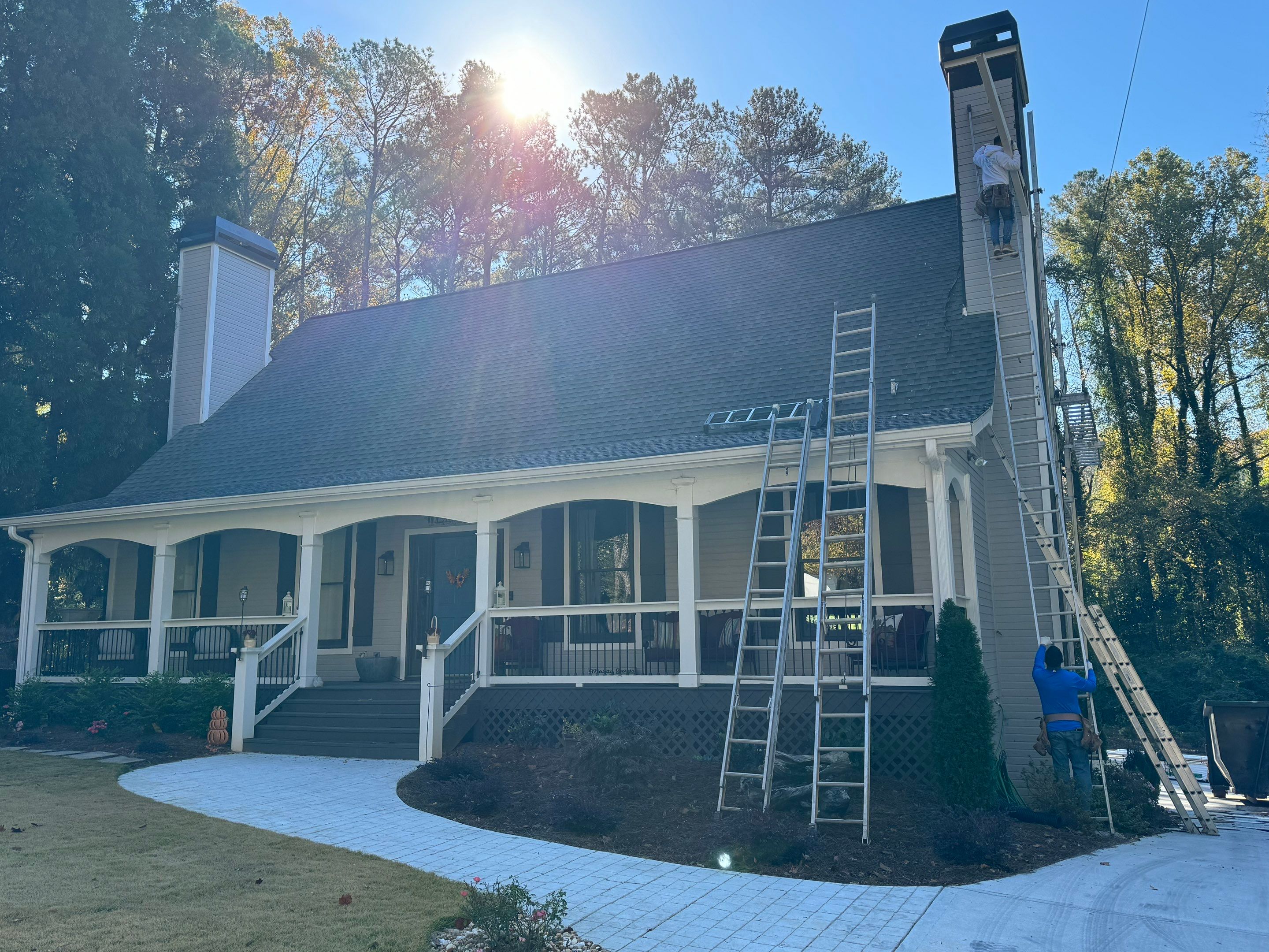 Full Siding Replacement and Exterior Renovation in Marietta by Swift Home Renovations