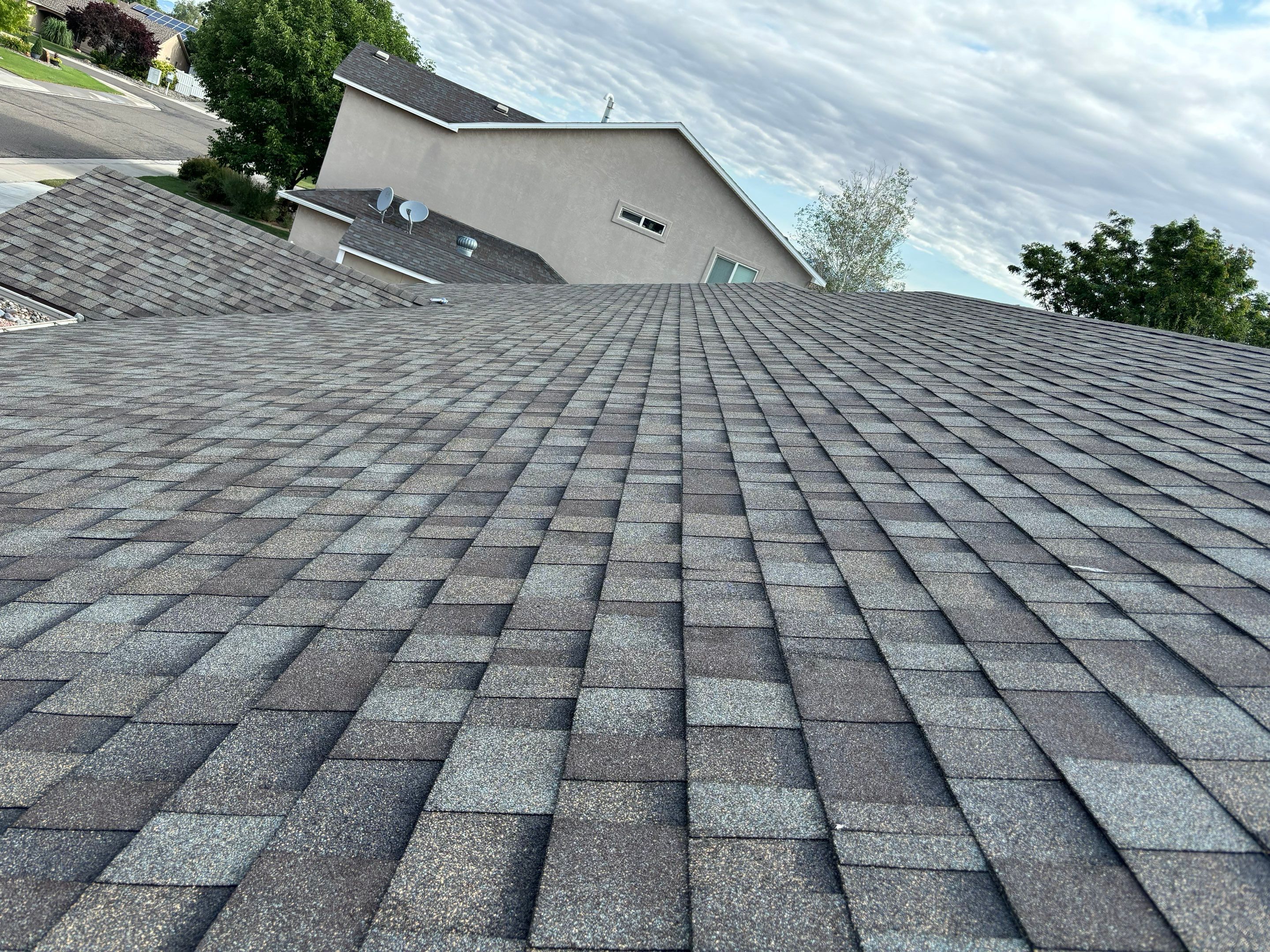 Project in Fruita by Bros Roofing