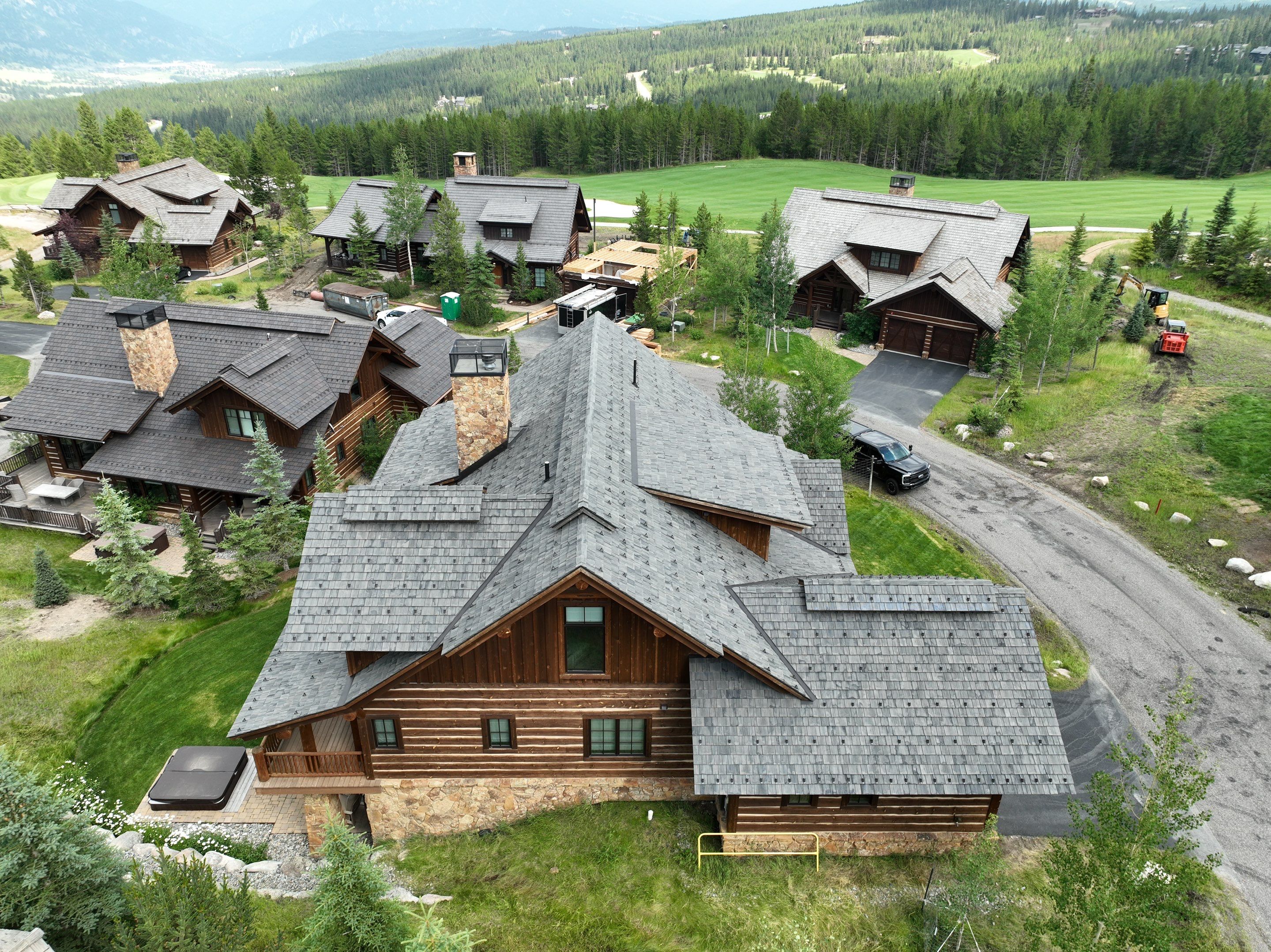 Brava Shake - Canyon Gray  by Montana Roofing Solutions