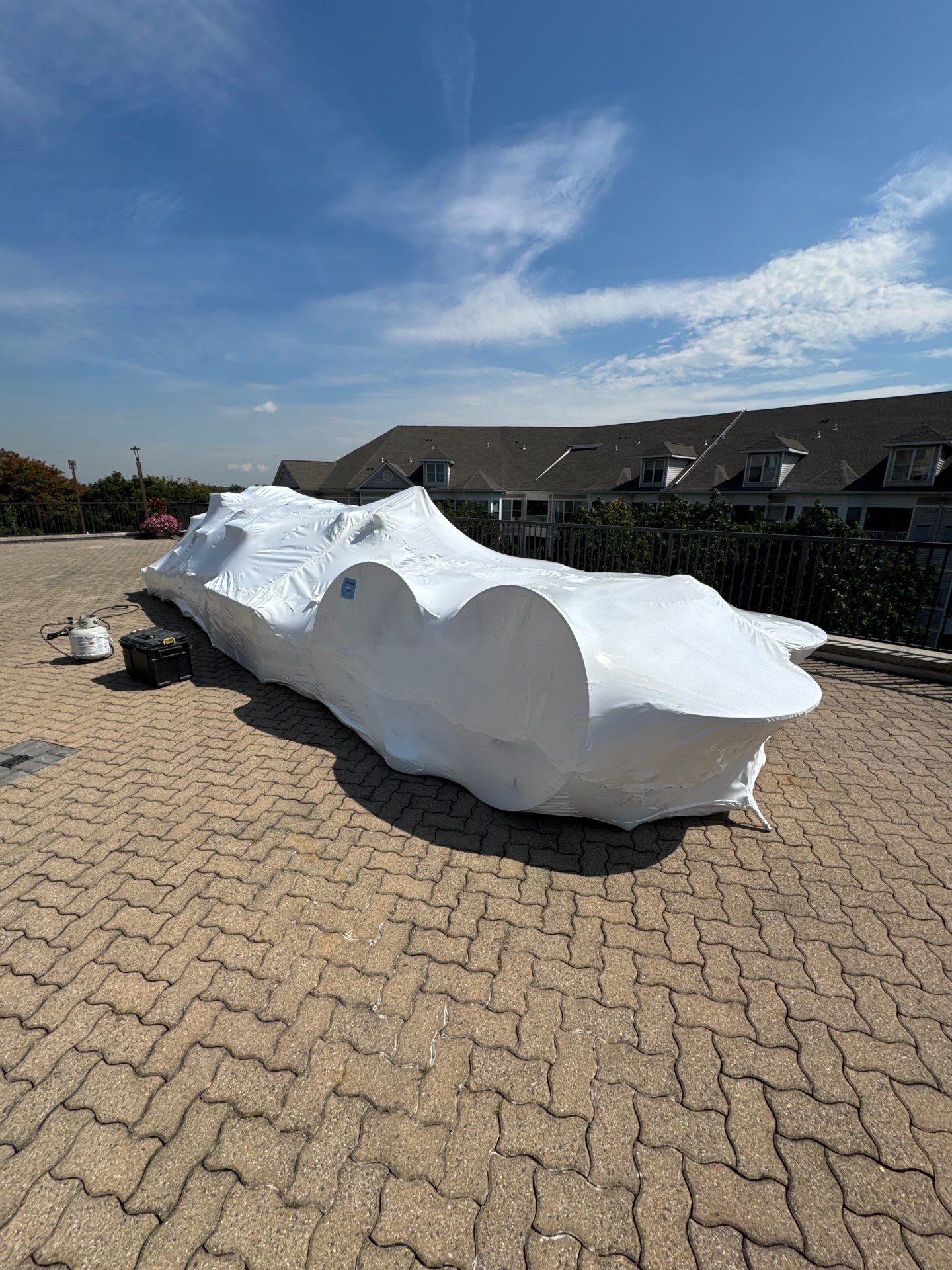 Shrink Wrapping in Hackensack, NJ by Clearview Washing